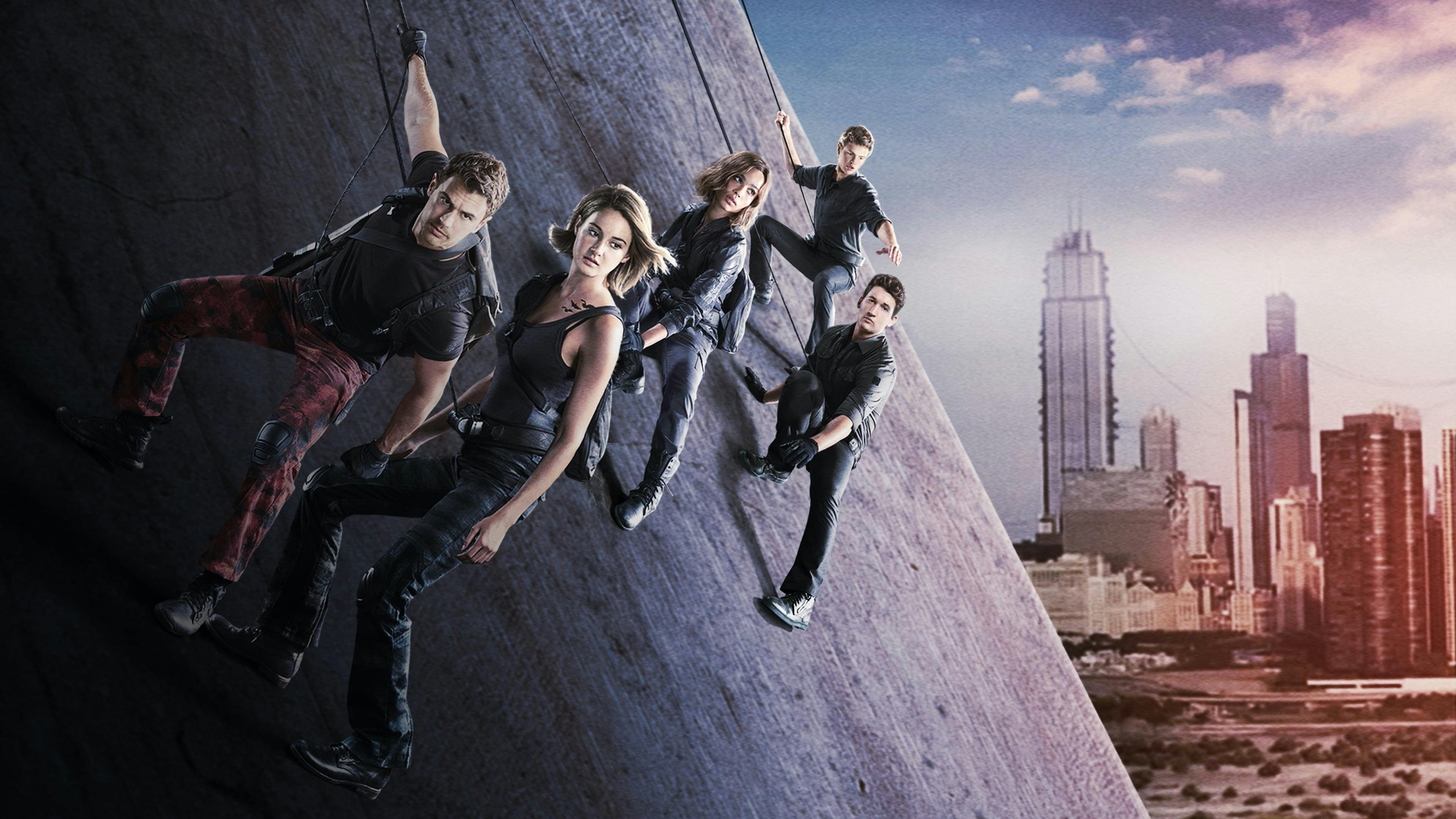 A Série Divergente: Convergente backdrop