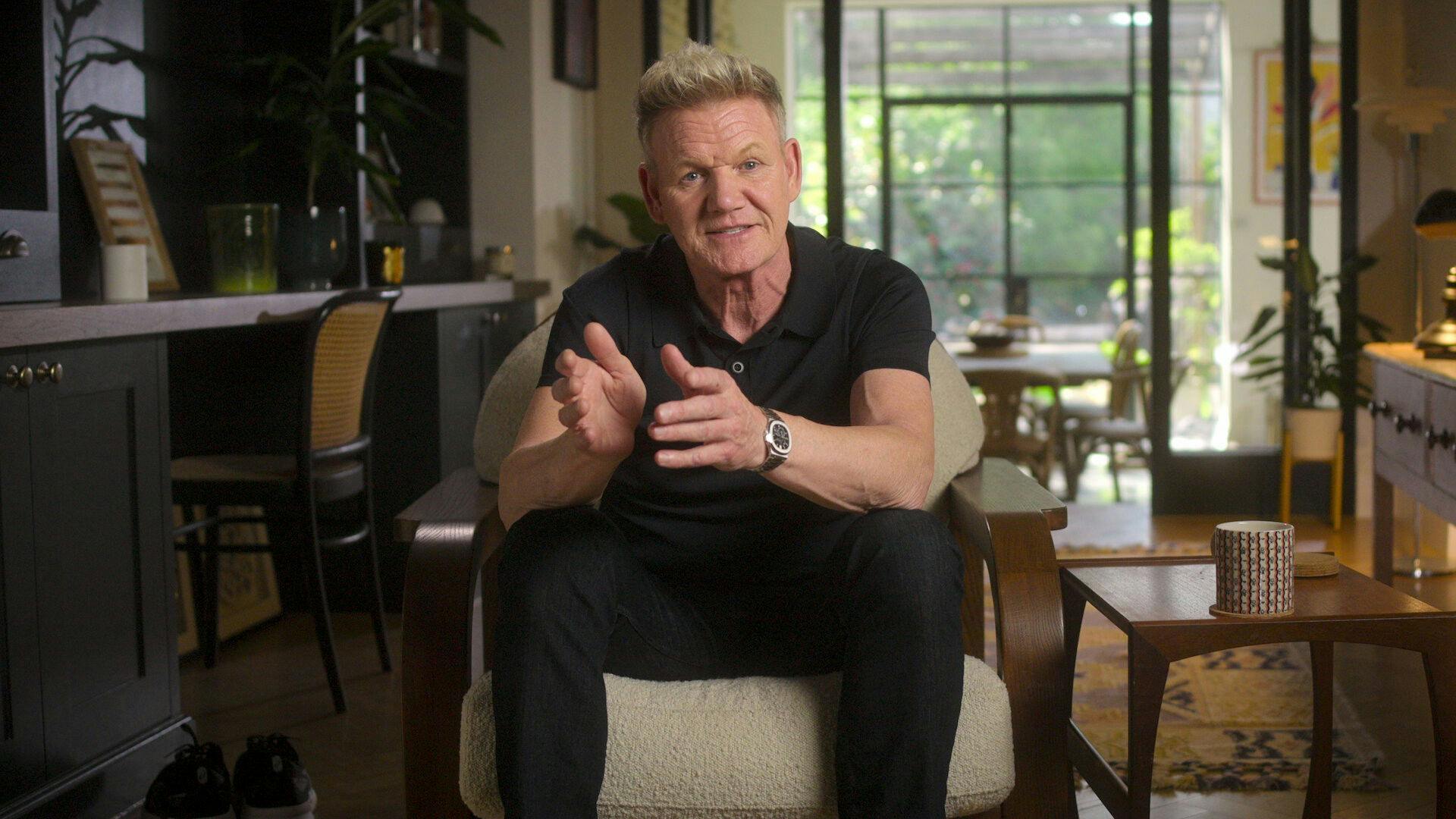 Eu, Gordon Ramsay backdrop