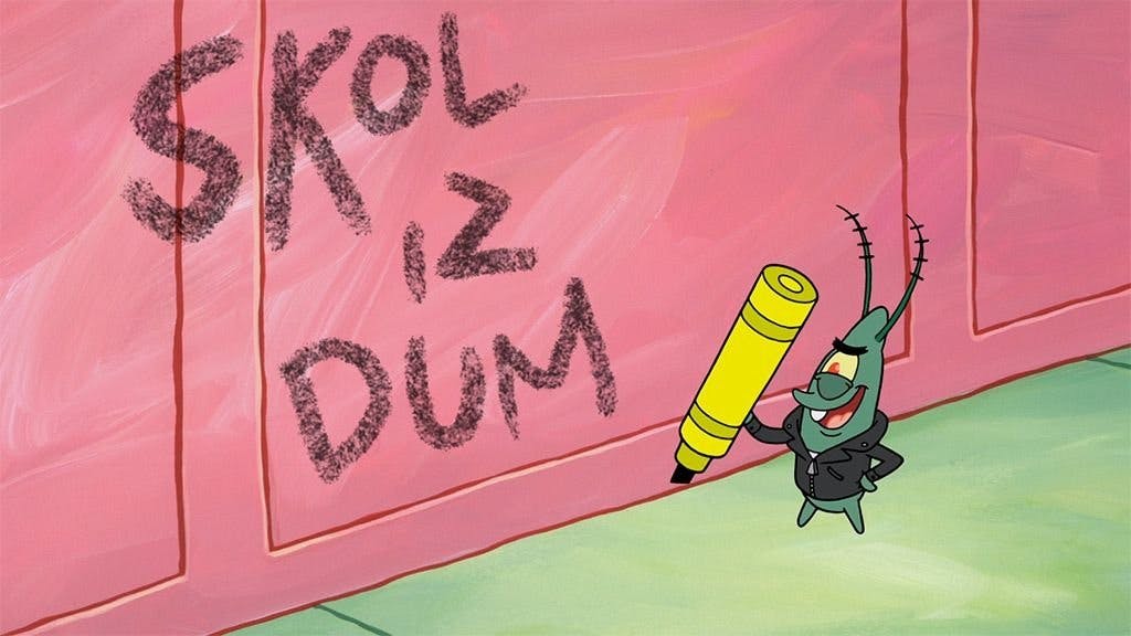 Bob Esponja Calça Quadrada