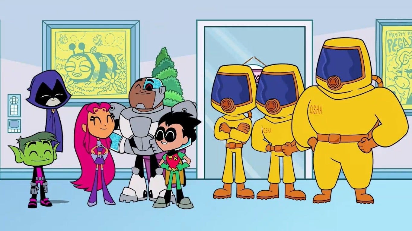 Os Jovens Titãs em Ação!: 9×2