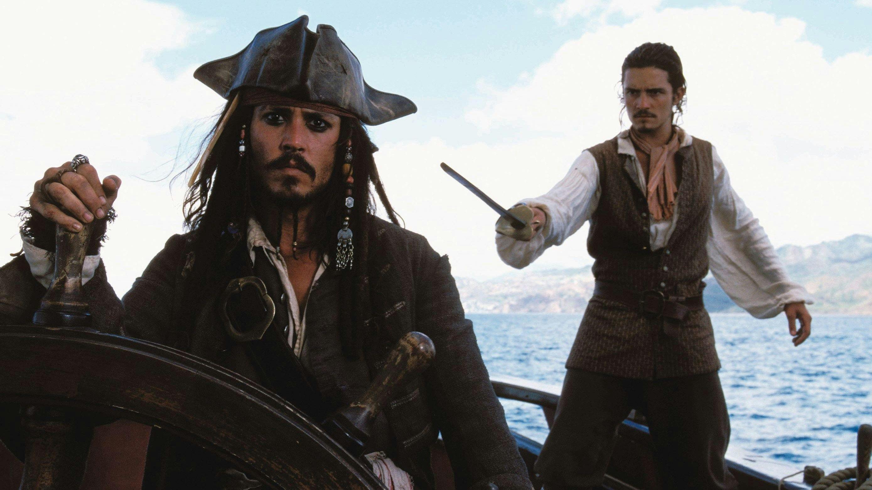 Piratas do Caribe: A Maldição do Pérola Negra backdrop