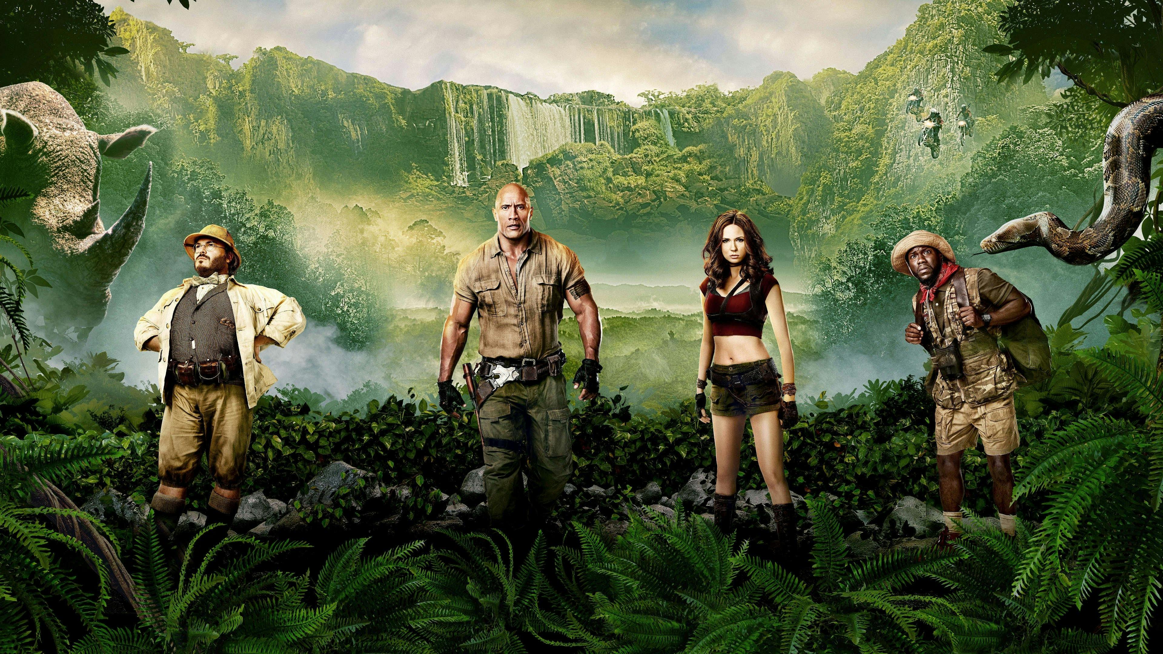 Jumanji: Bem-Vindo à Selva backdrop