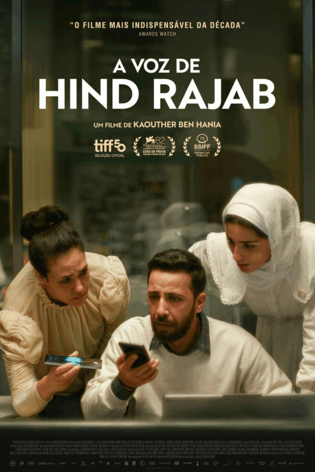 A Voz de Hind Rajab poster