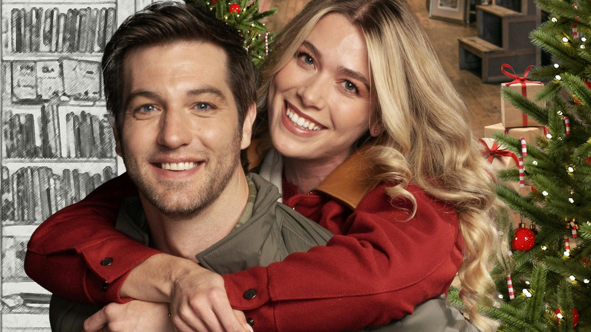 Christmas on Every Page backdrop