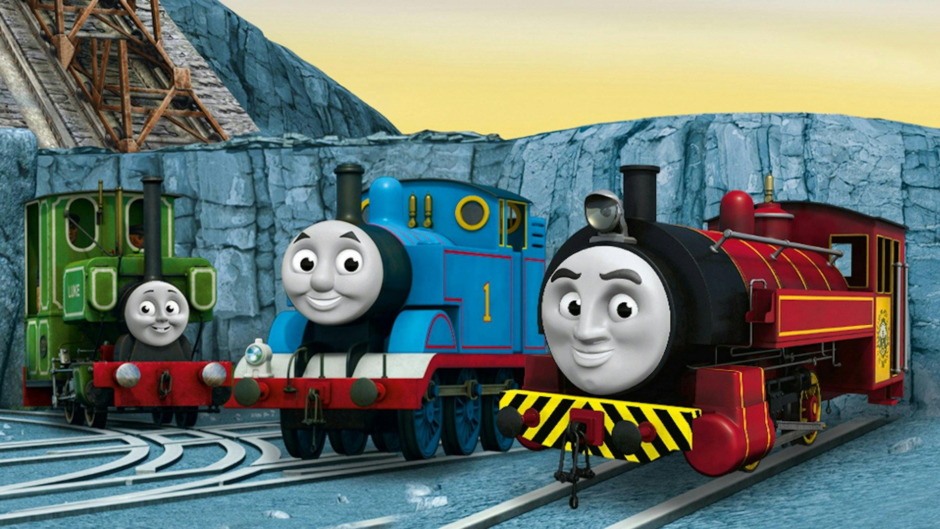 Thomas e Seus Amigos: O Mistério da Montanha Azul backdrop
