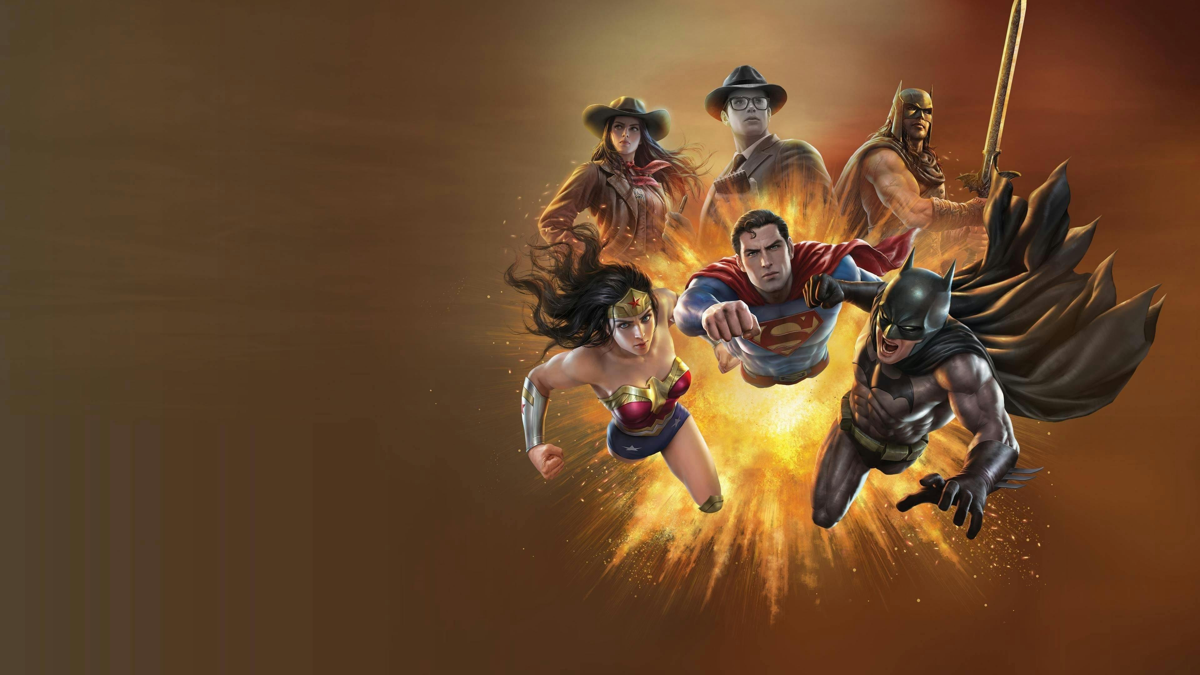 Liga da Justiça: Mundo Bélico backdrop