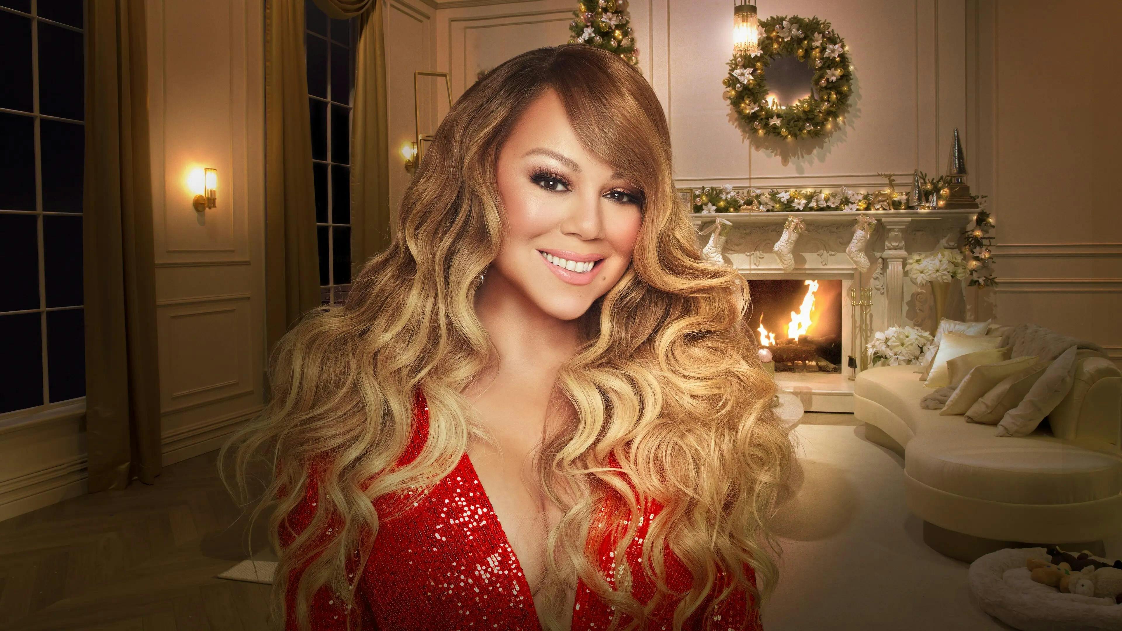 O Natal Mágico de Mariah Carey backdrop