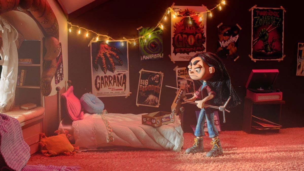 Os Sustos Ocultos de Frankelda backdrop