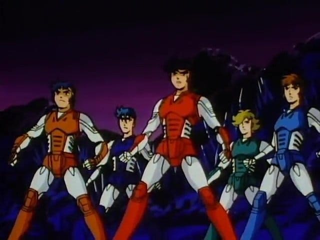 Yoroiden Samurai Troopers Kikoutei Densetsu - episódio 1x4