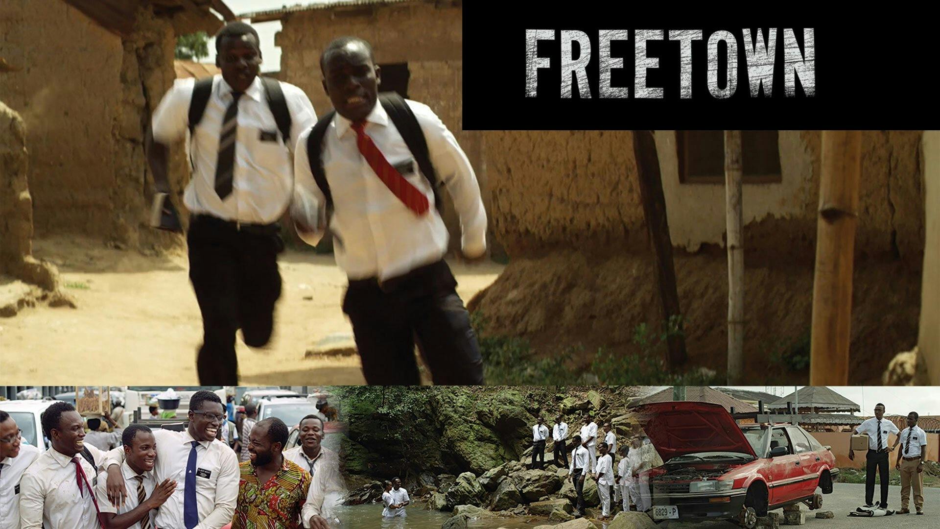 Liberdade em Freetown backdrop