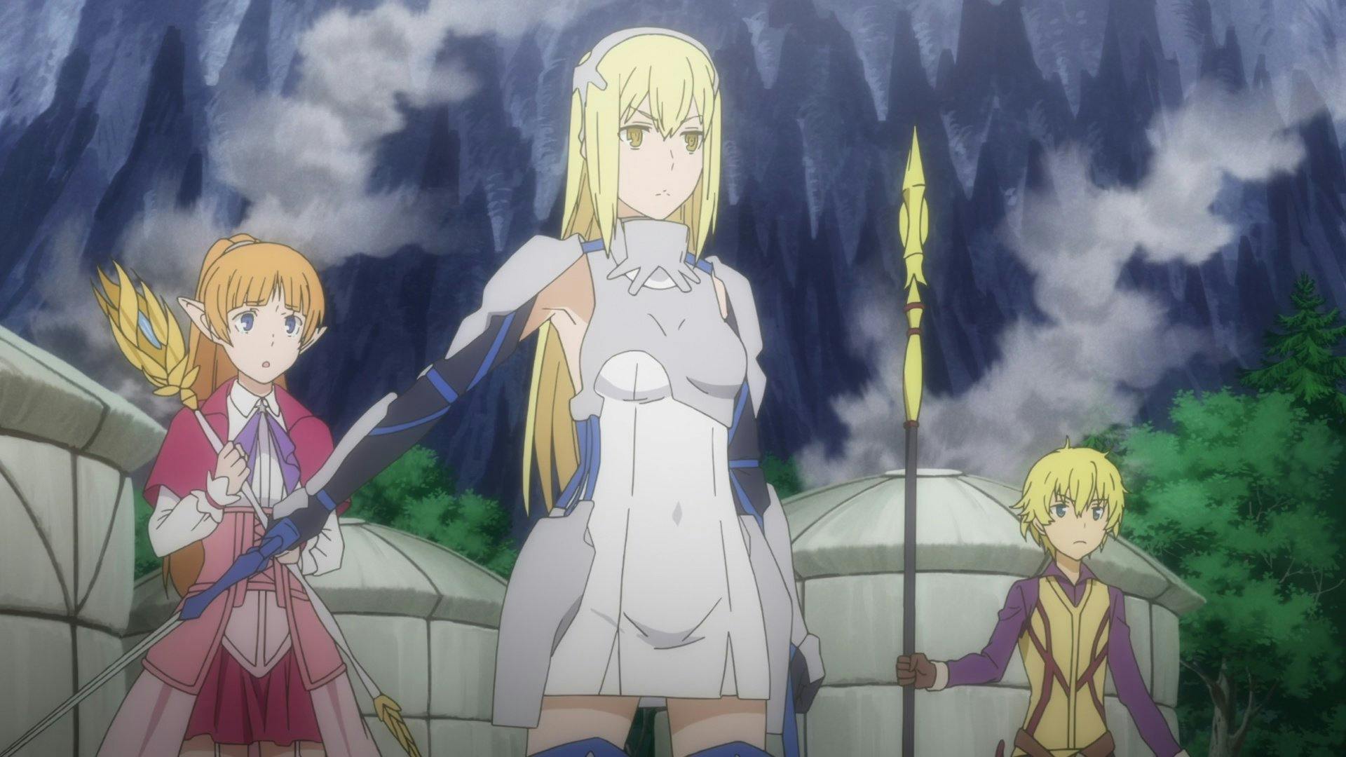 Dungeon ni Deai wo Motomeru no wa Machigatteiru Darou ka Gaiden: Sword Oratoria - episódio 1x1