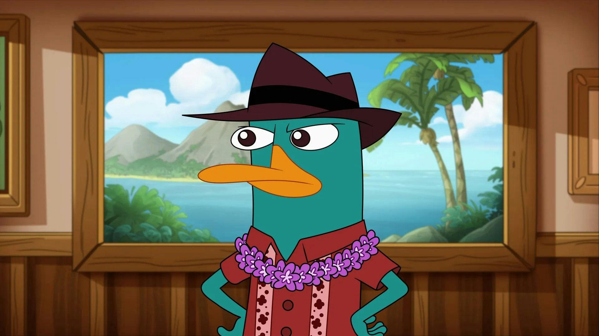 Agent P, Under C backdrop