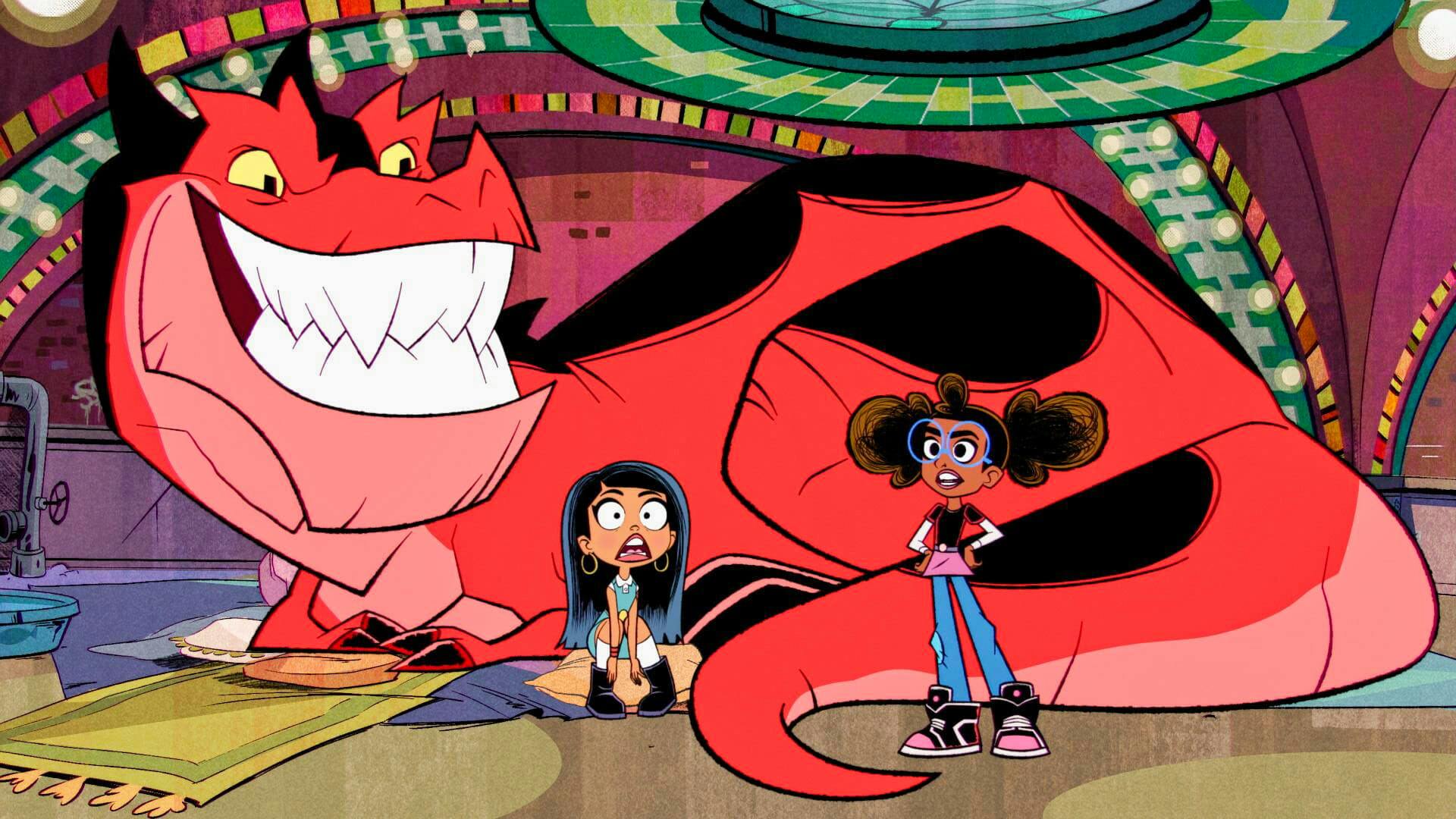 Garota da Lua e o Dinossauro Demônio - episódio 1x1