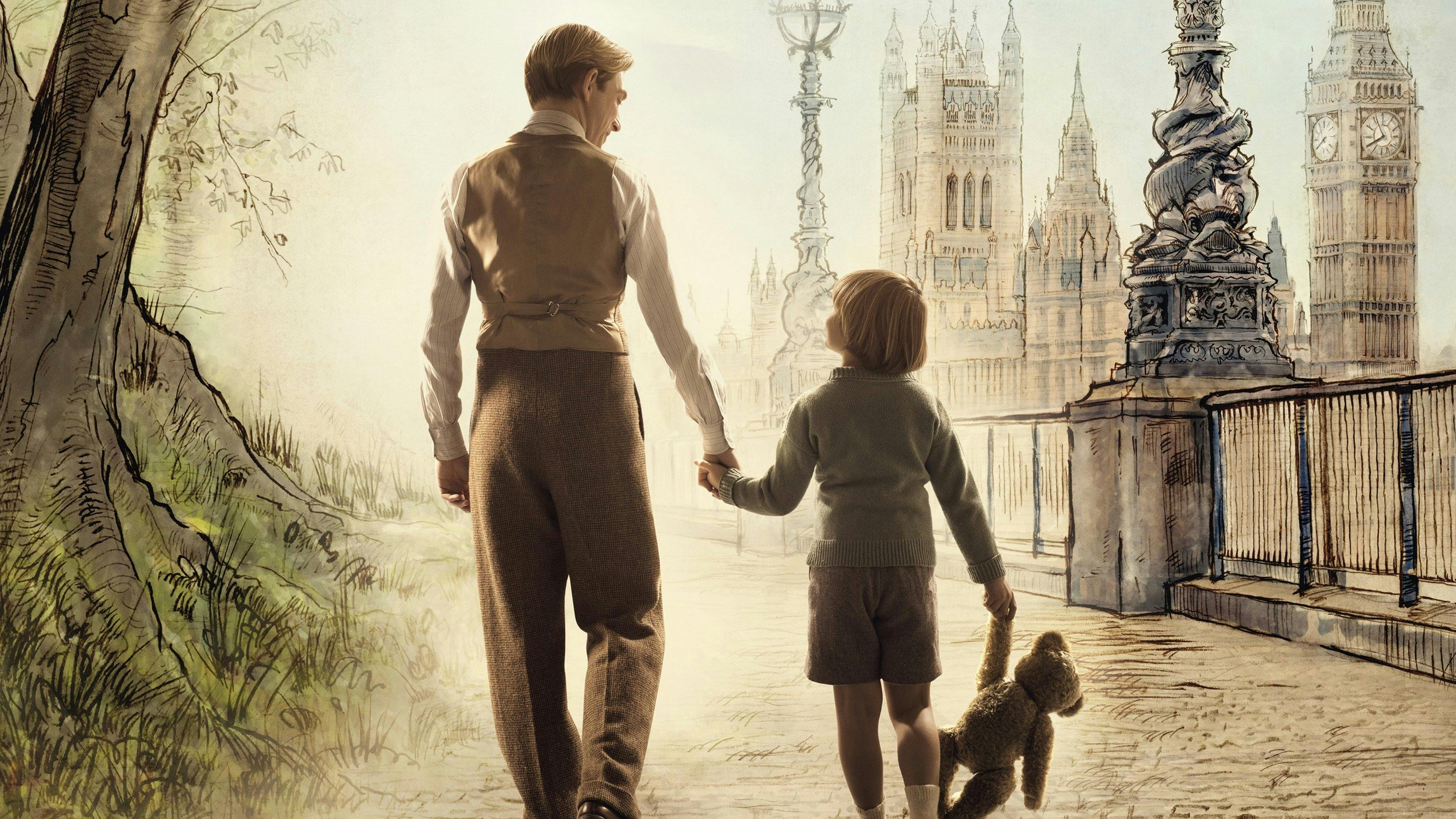 Adeus Christopher Robin backdrop