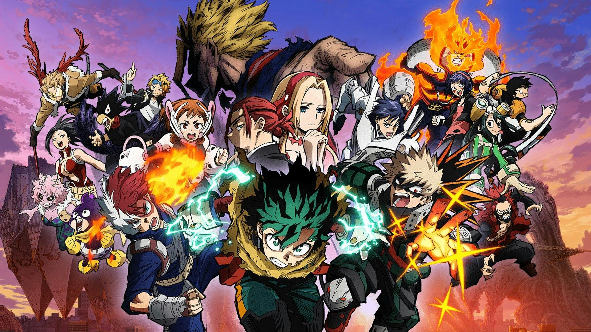 My Hero Academia: Agora é a Sua Vez backdrop