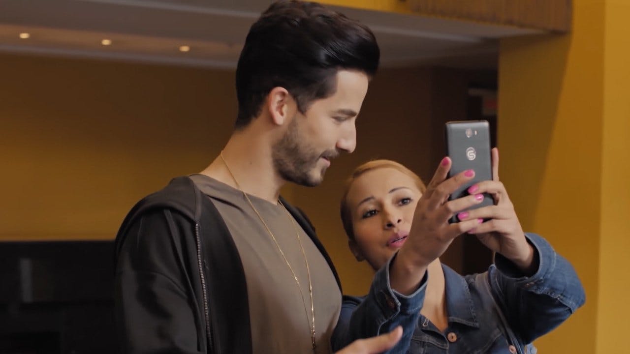 A Rainha do Flow backdrop