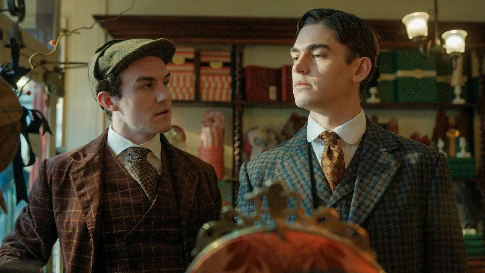 Jovem Sherlock backdrop