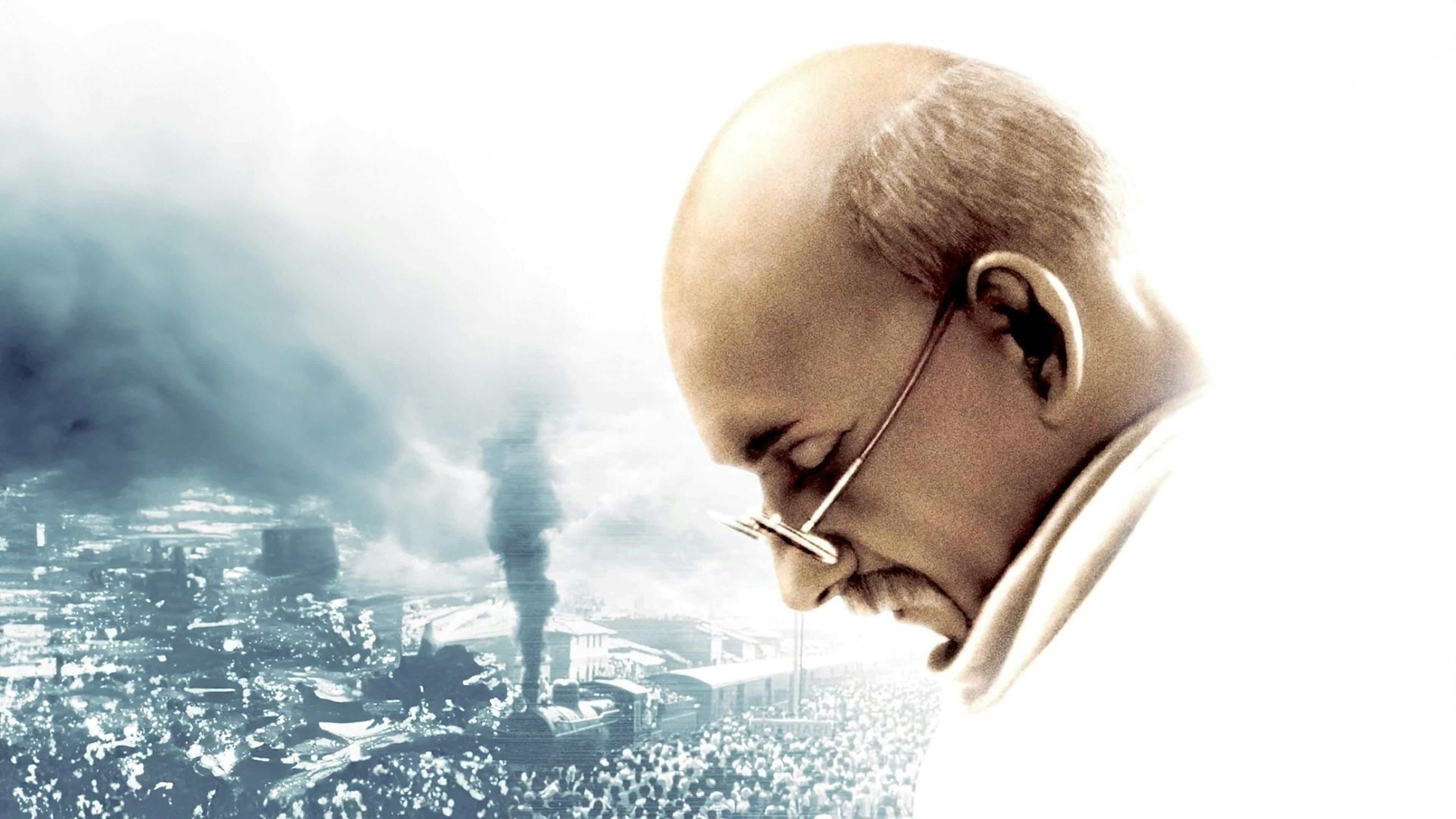 Gandhi backdrop