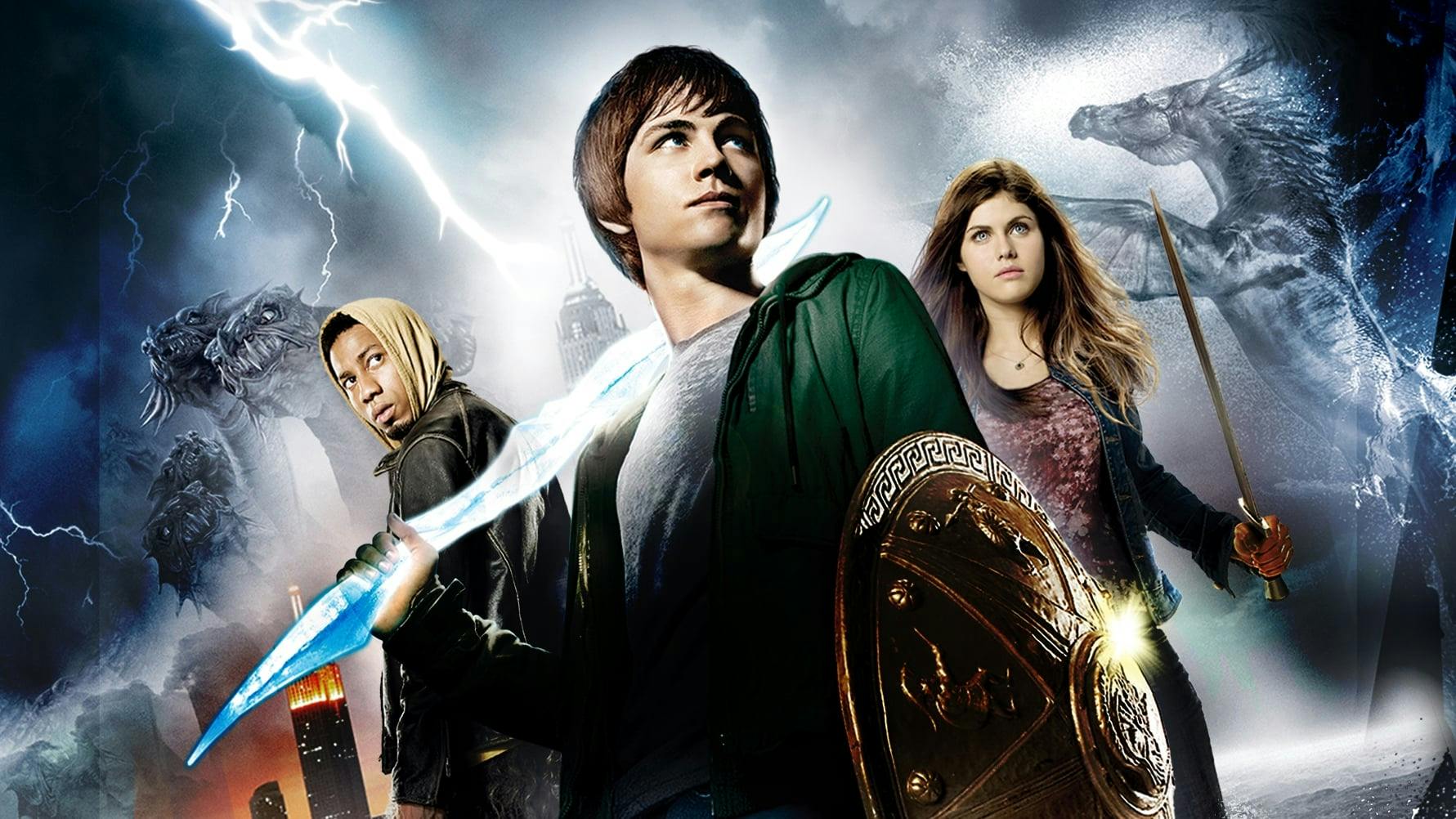 Percy Jackson e o Ladrão de Raios backdrop