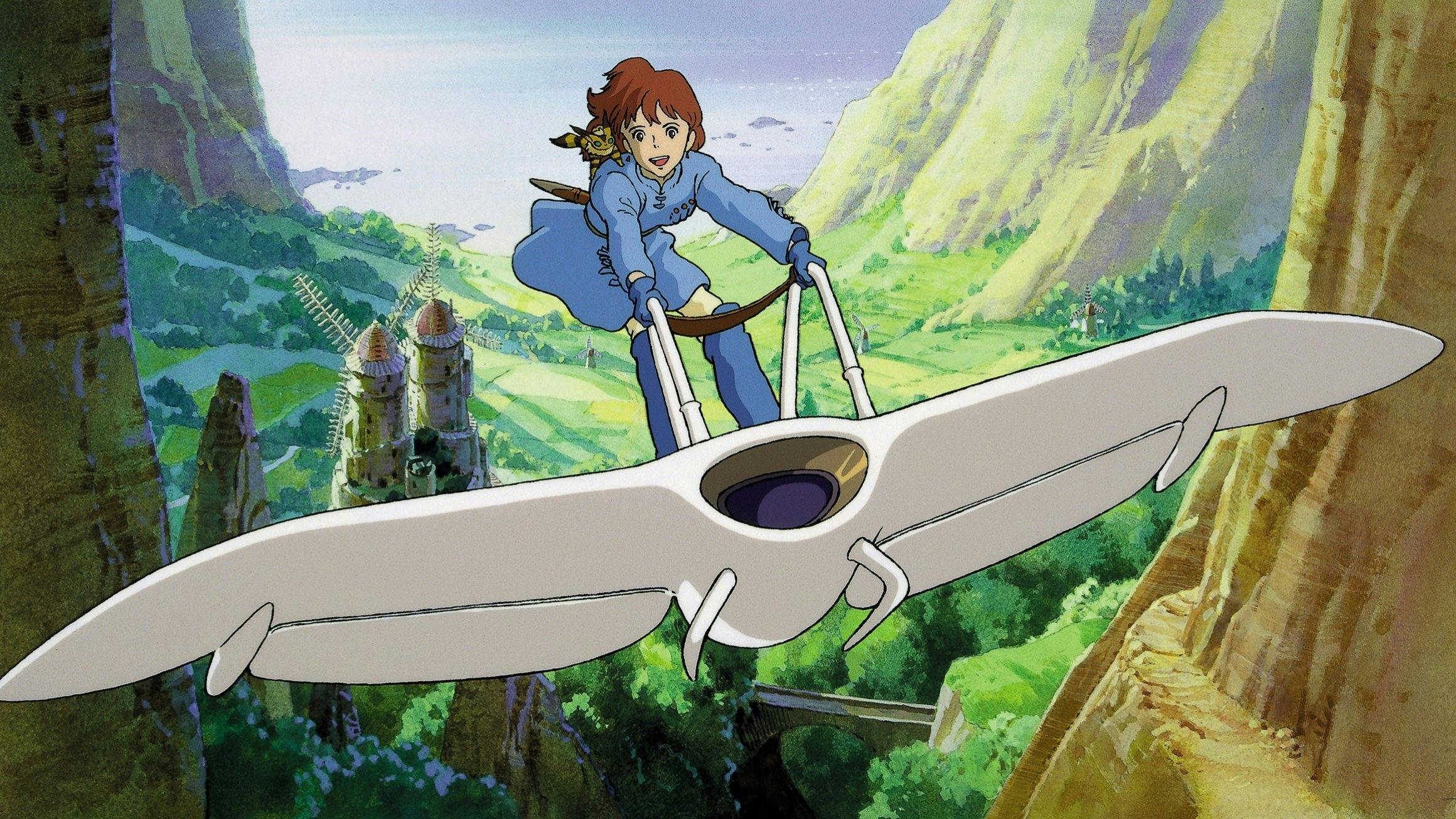 Nausicaä do Vale do Vento backdrop