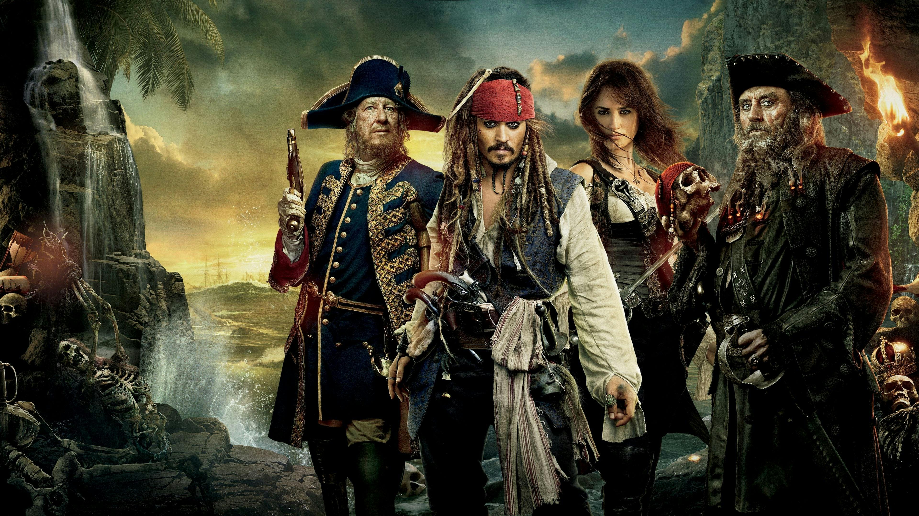 Piratas do Caribe: Navegando em Águas Misteriosas backdrop