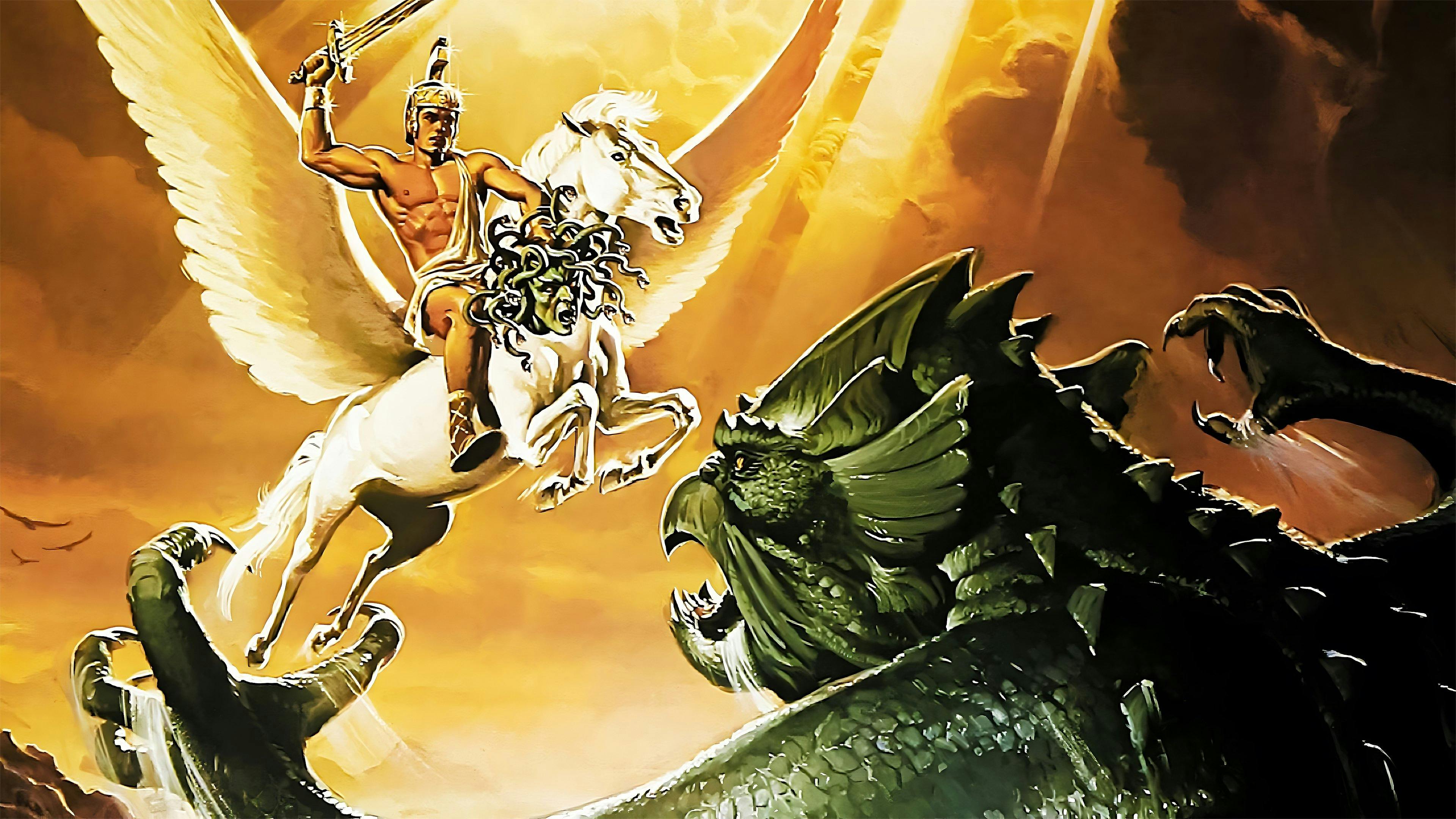 Fúria de Titãs backdrop