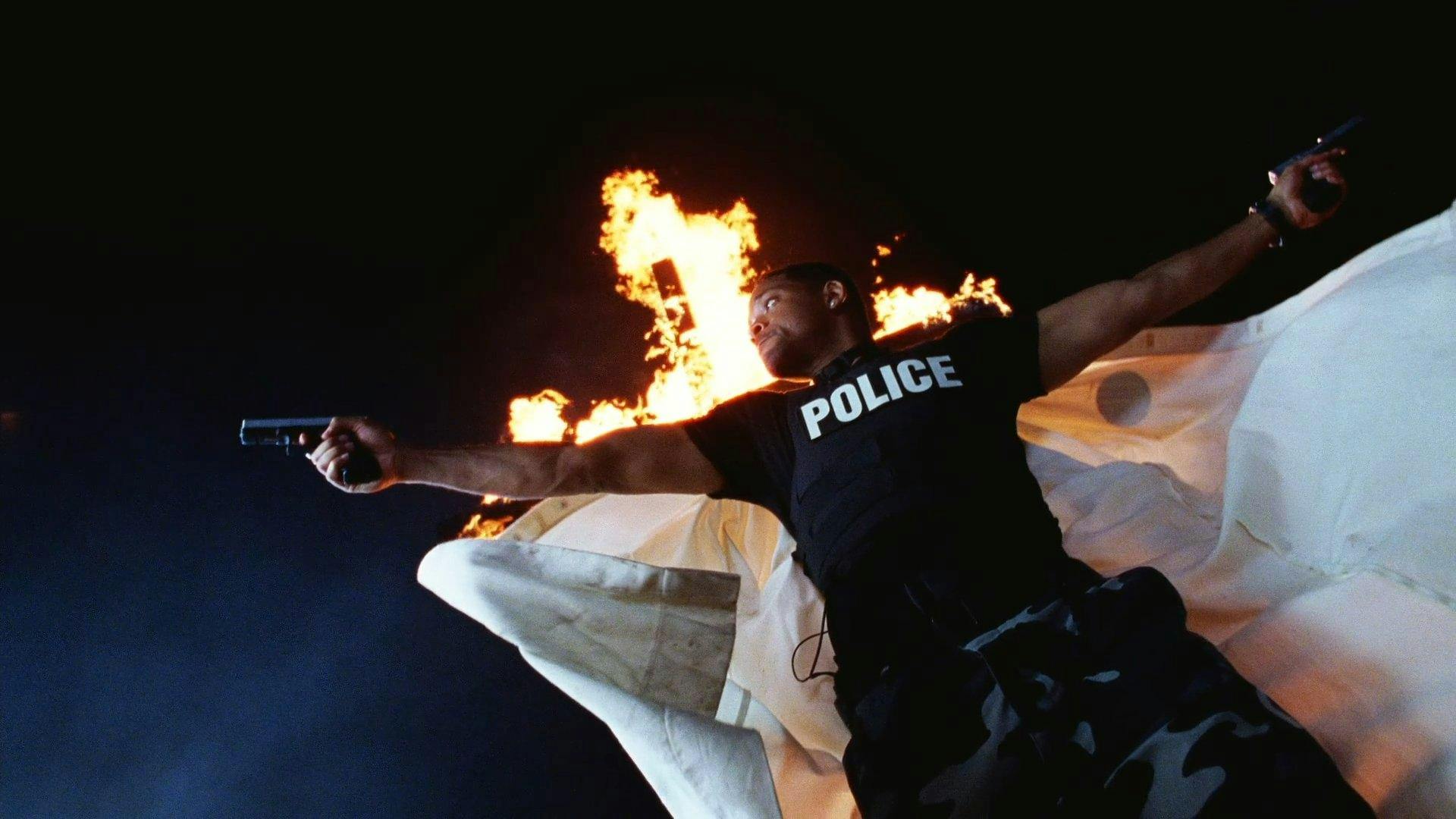 Os Bad Boys II backdrop