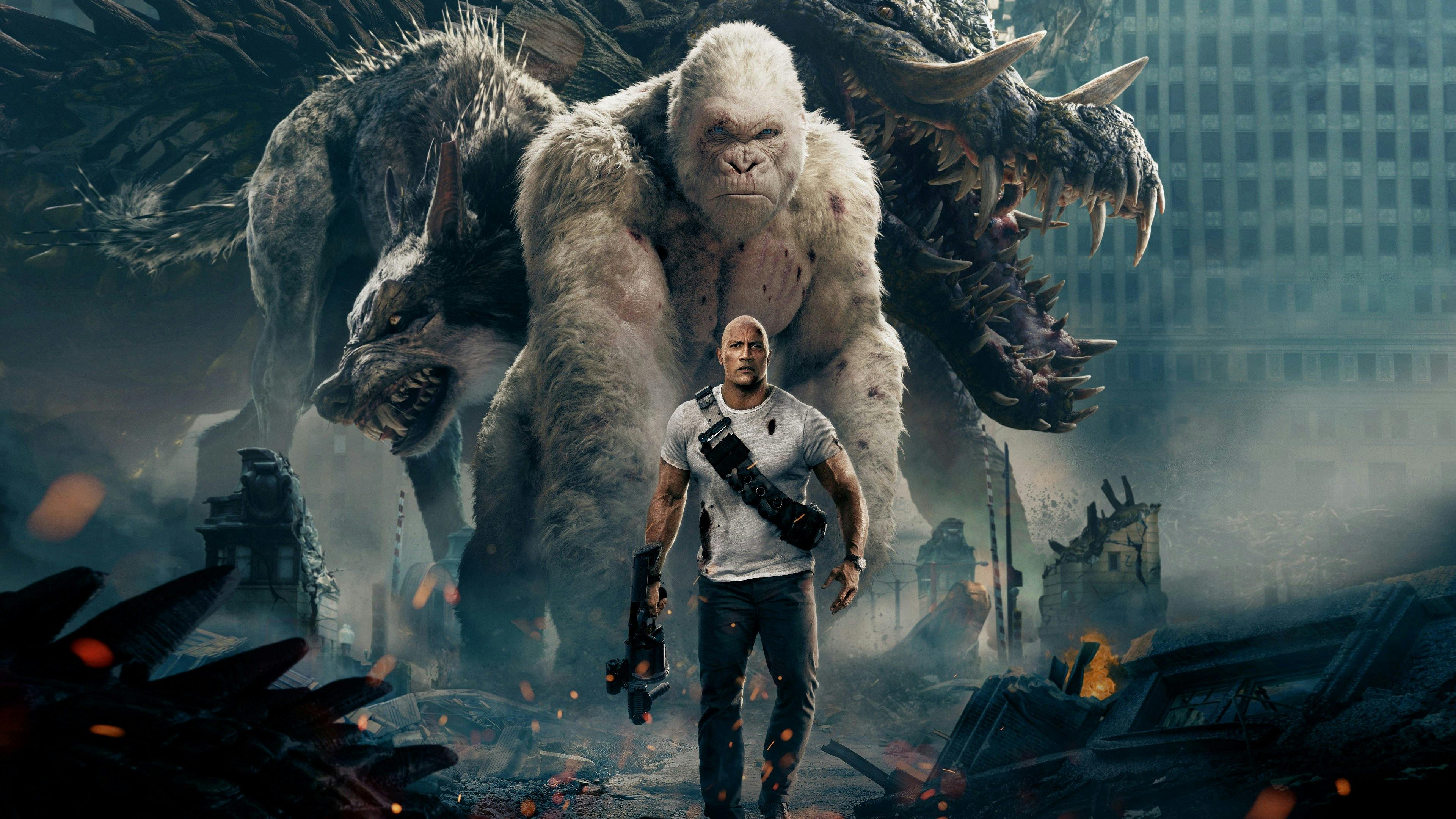 Rampage: Destruição Total backdrop