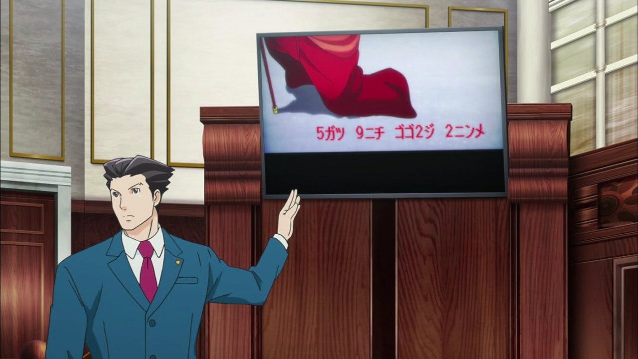 Ace Attorney - episódio 1x5