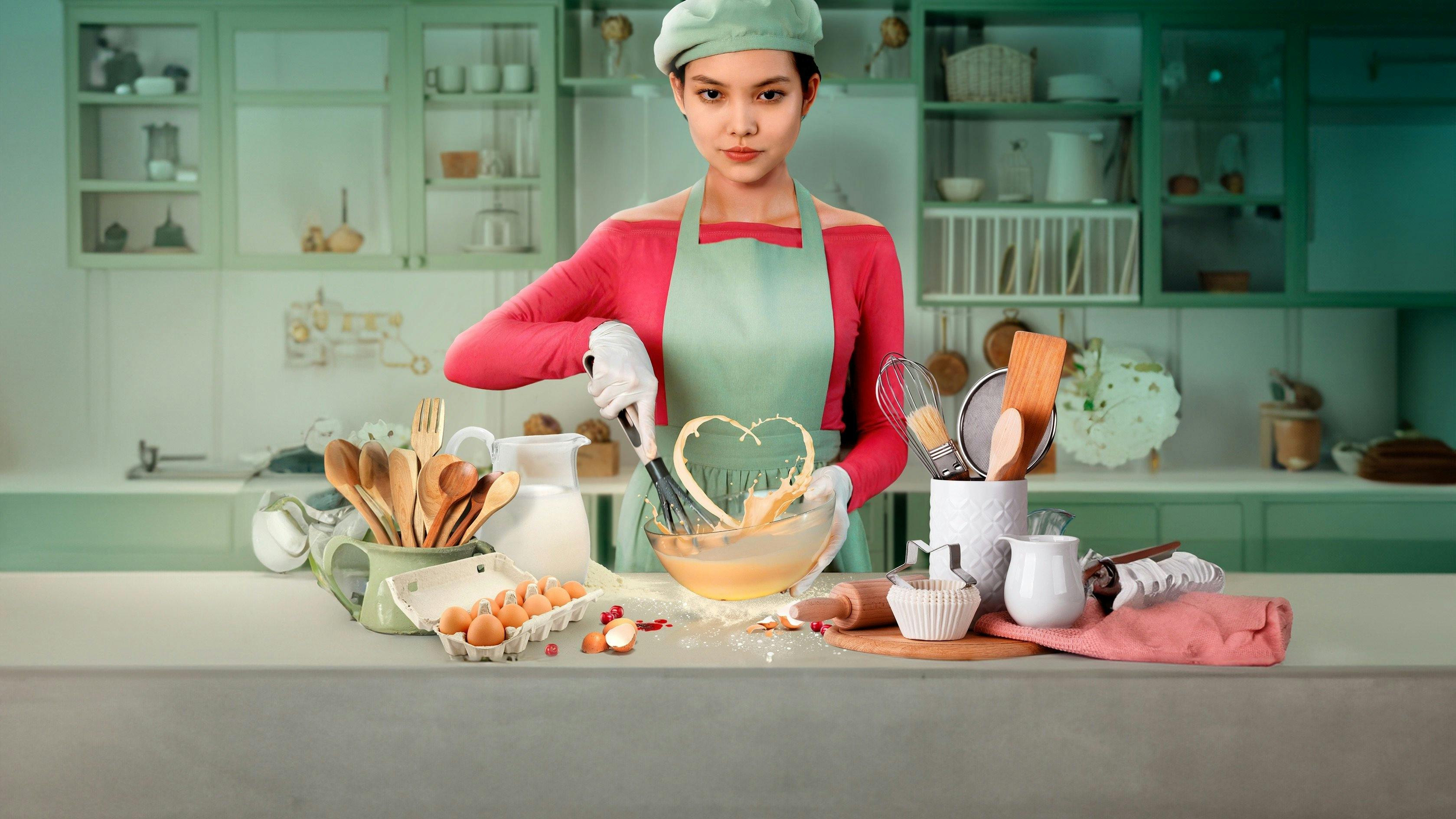 A Confeiteira backdrop