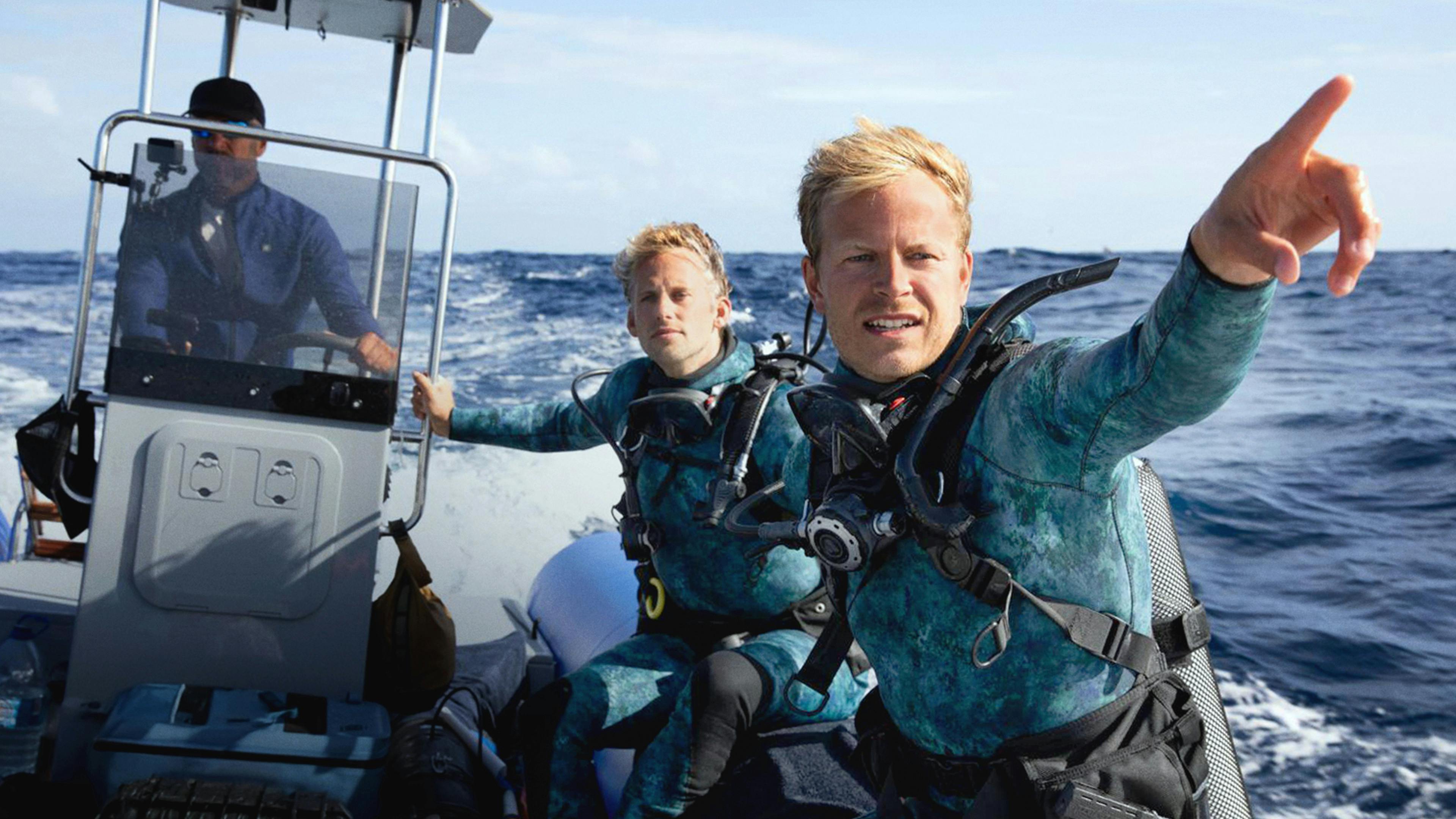 Golfinhos de Perto com Bertie Gregory backdrop