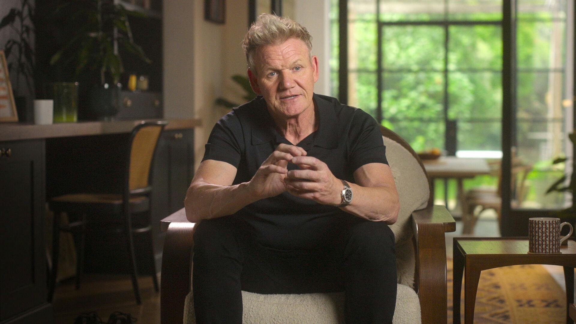 Eu, Gordon Ramsay backdrop