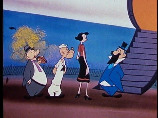 O Marinheiro Popeye - episódio 1x2
