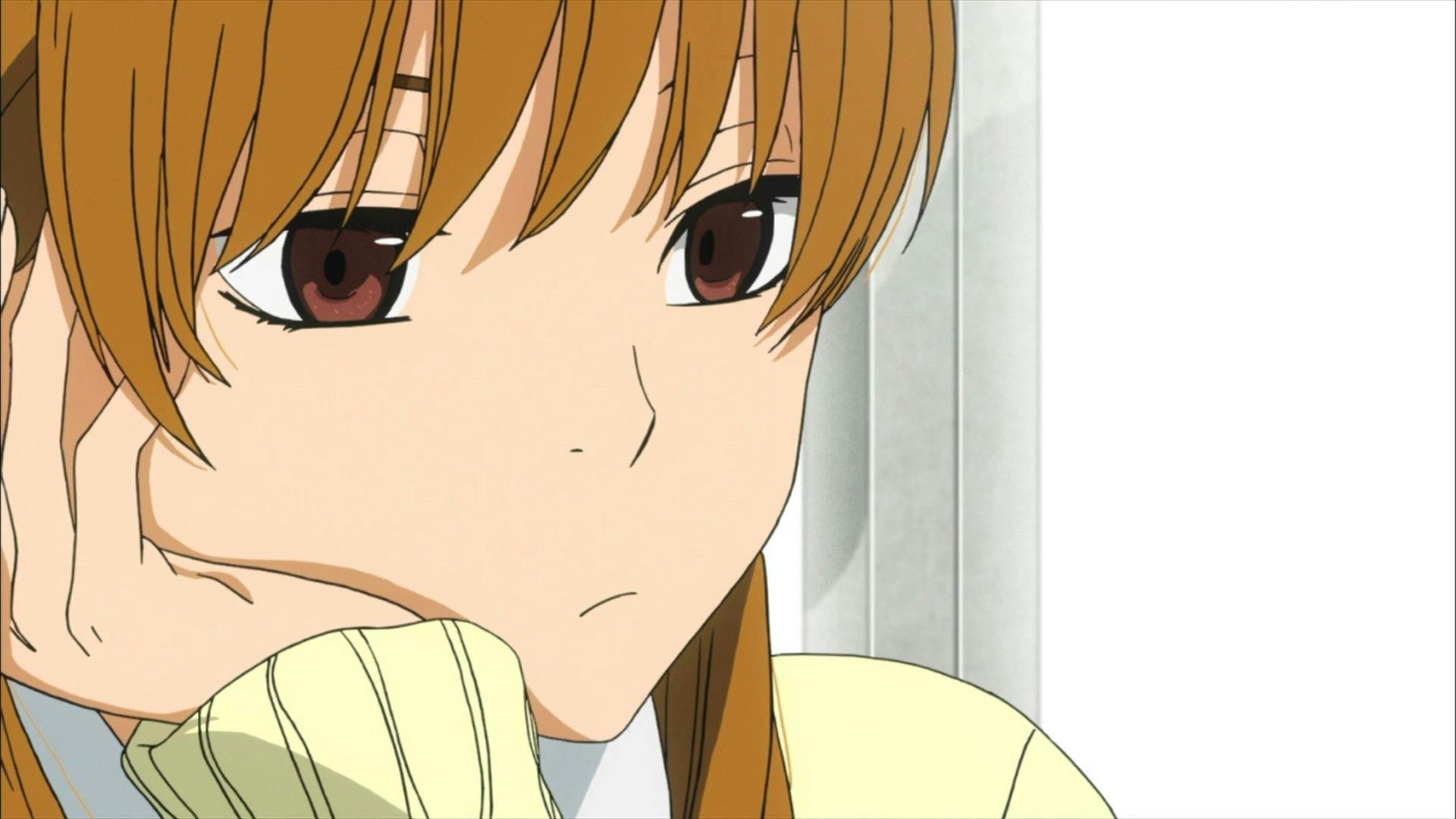 Sentado ao lado de Yoshida-kun