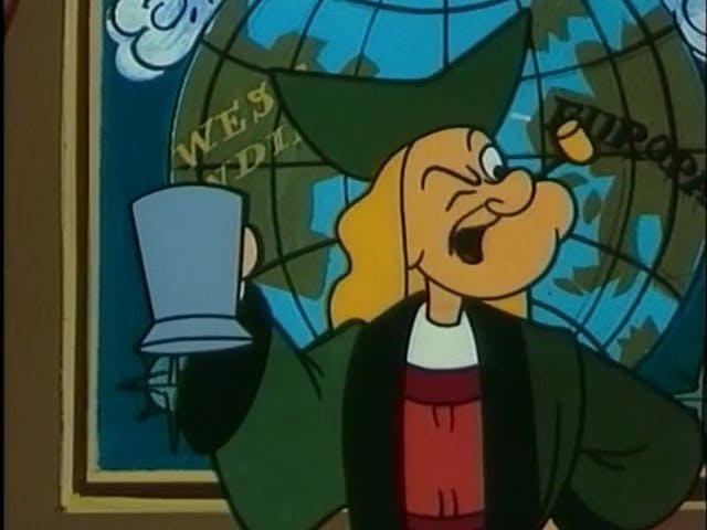 O Marinheiro Popeye - episódio 1x134