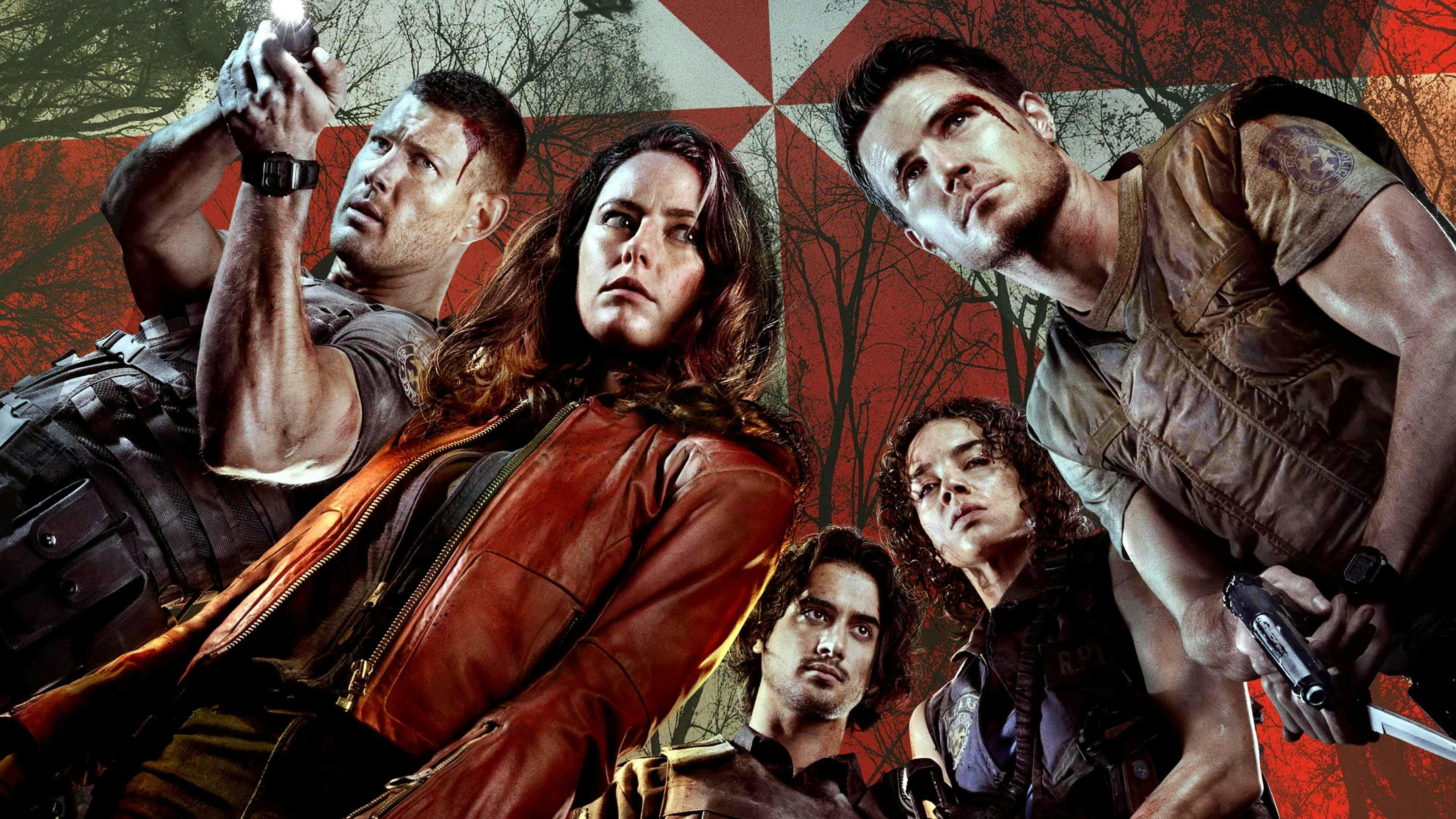 Resident Evil: Bem-Vindo a Raccoon City backdrop