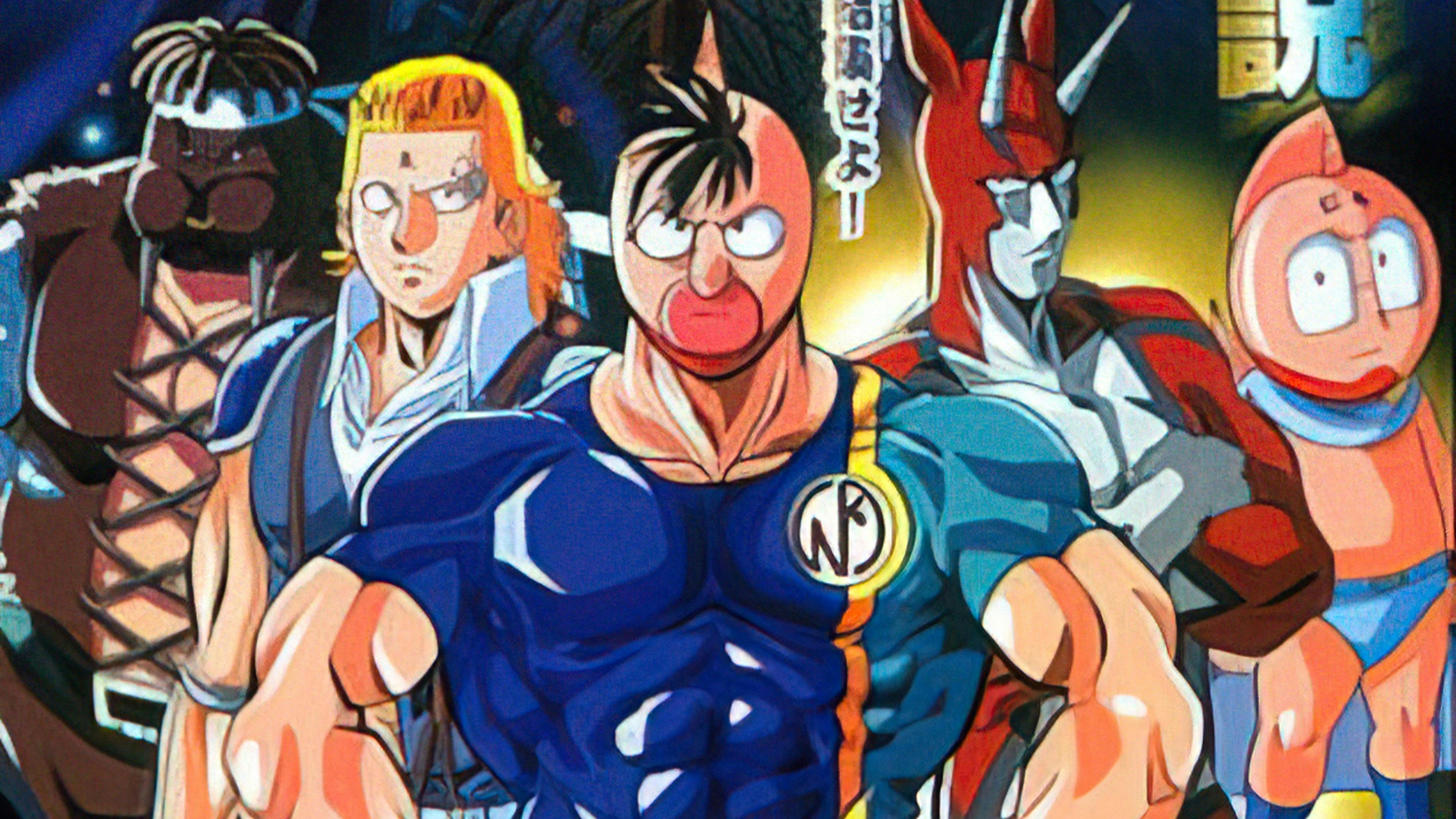 Kinnikuman II backdrop