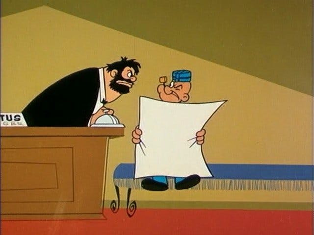 O Marinheiro Popeye - episódio 1x146
