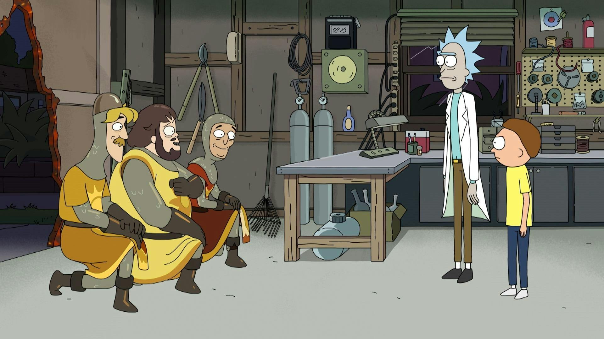 Um Rick em Mort do Rei Mortur
