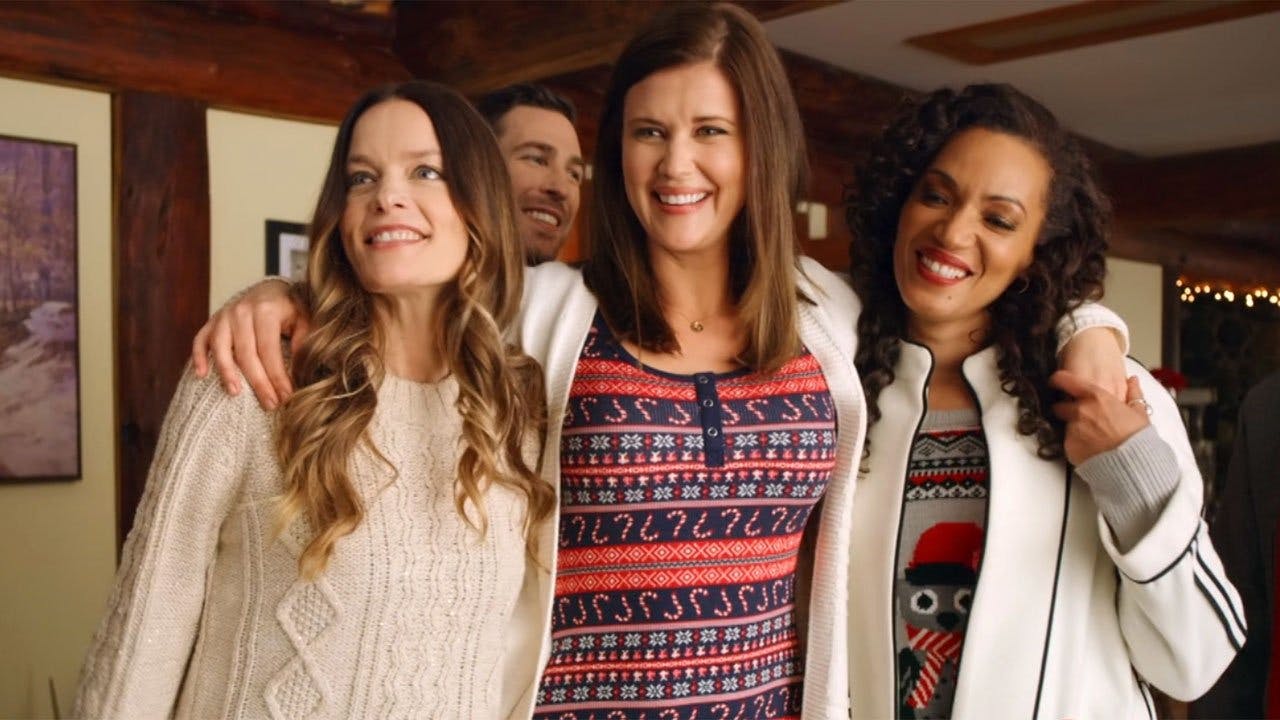 Natal em Holly Lane backdrop