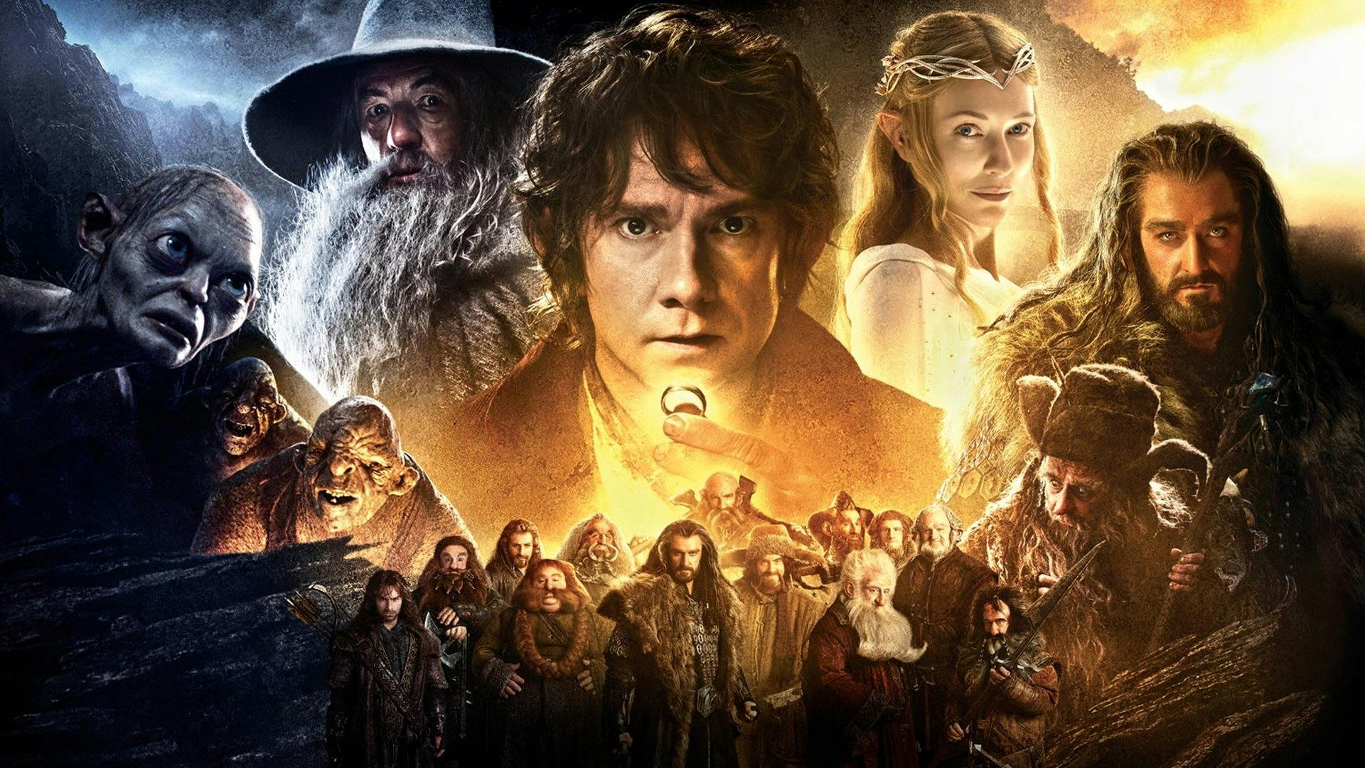 O Hobbit: Uma Jornada Inesperada backdrop