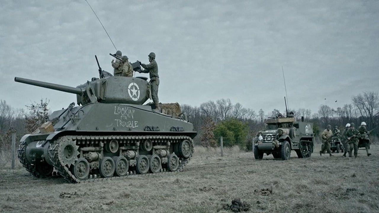 A Batalha das Ardenas: A Última Ofensiva de Hitler backdrop