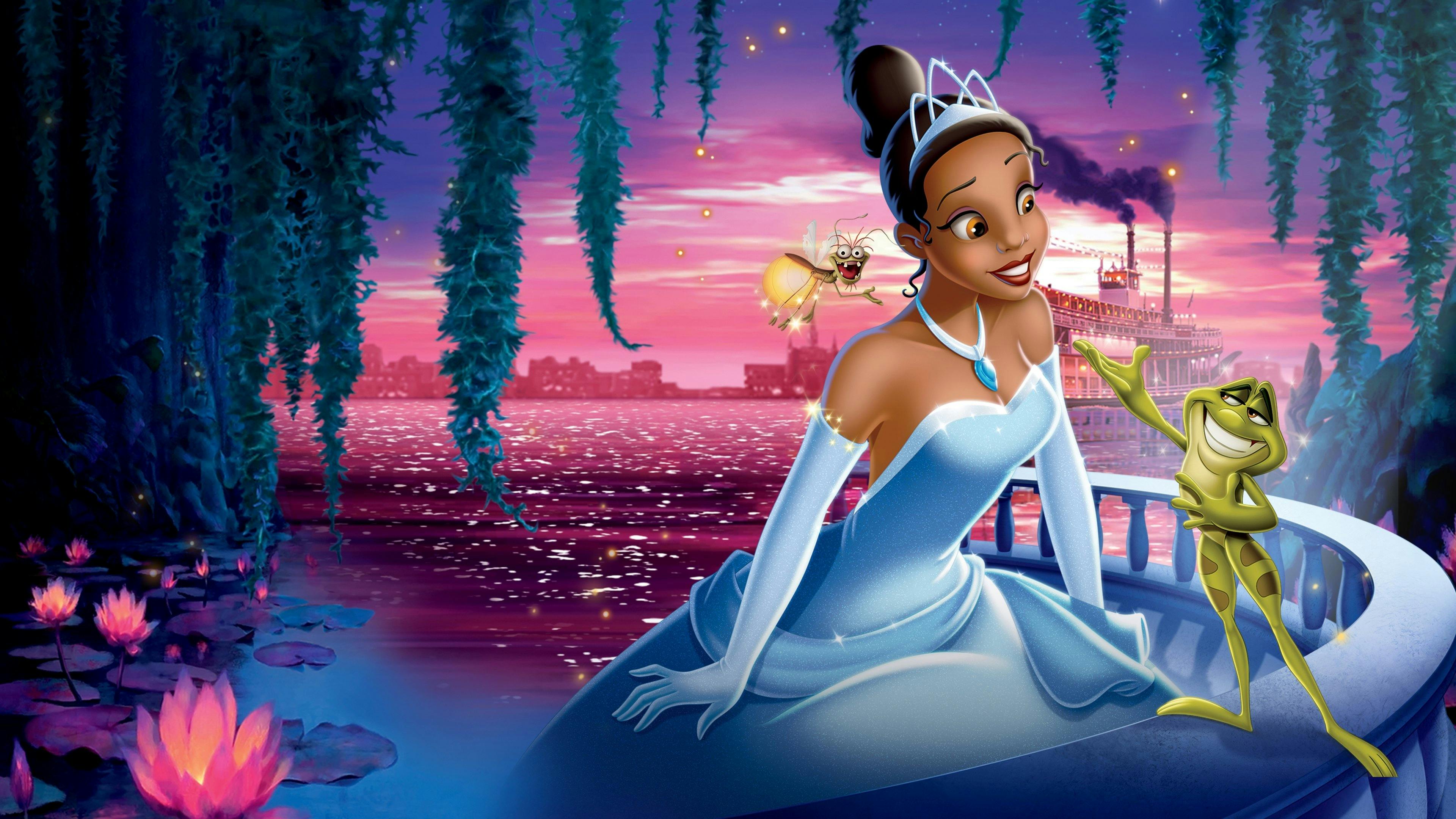A Princesa e o Sapo backdrop