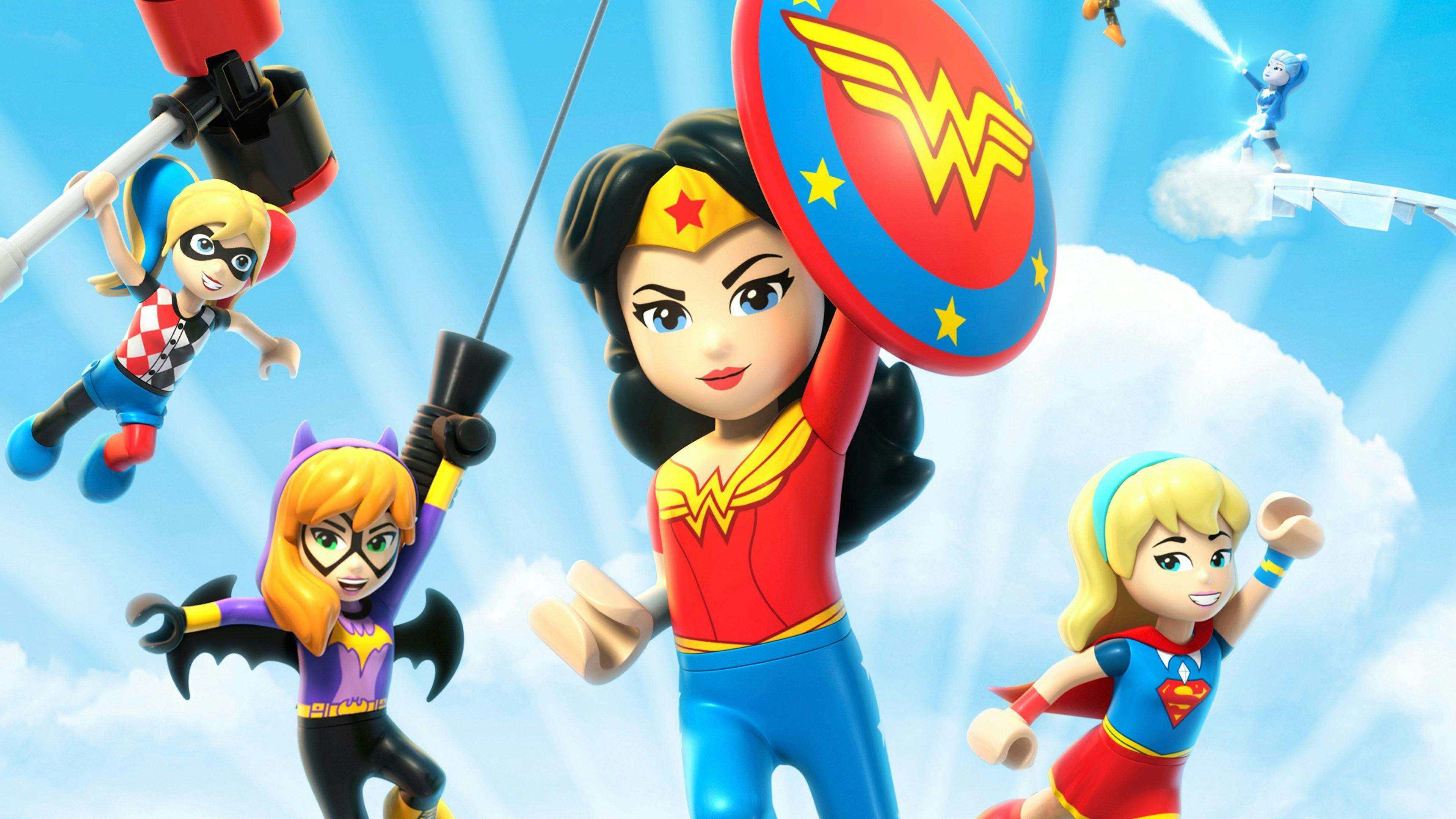 Lego DC Super Hero Girls: Escola de Super Vilãs backdrop