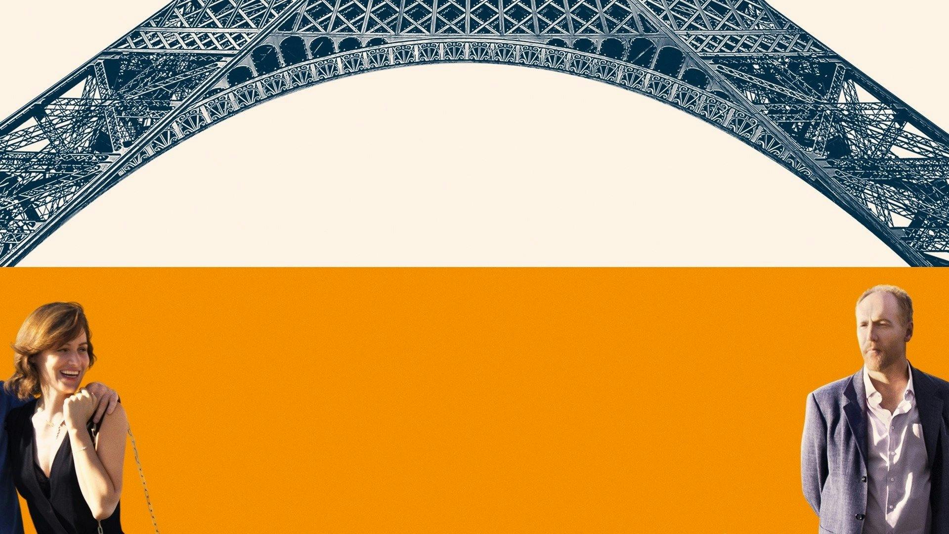 Sob a Torre Eiffel backdrop