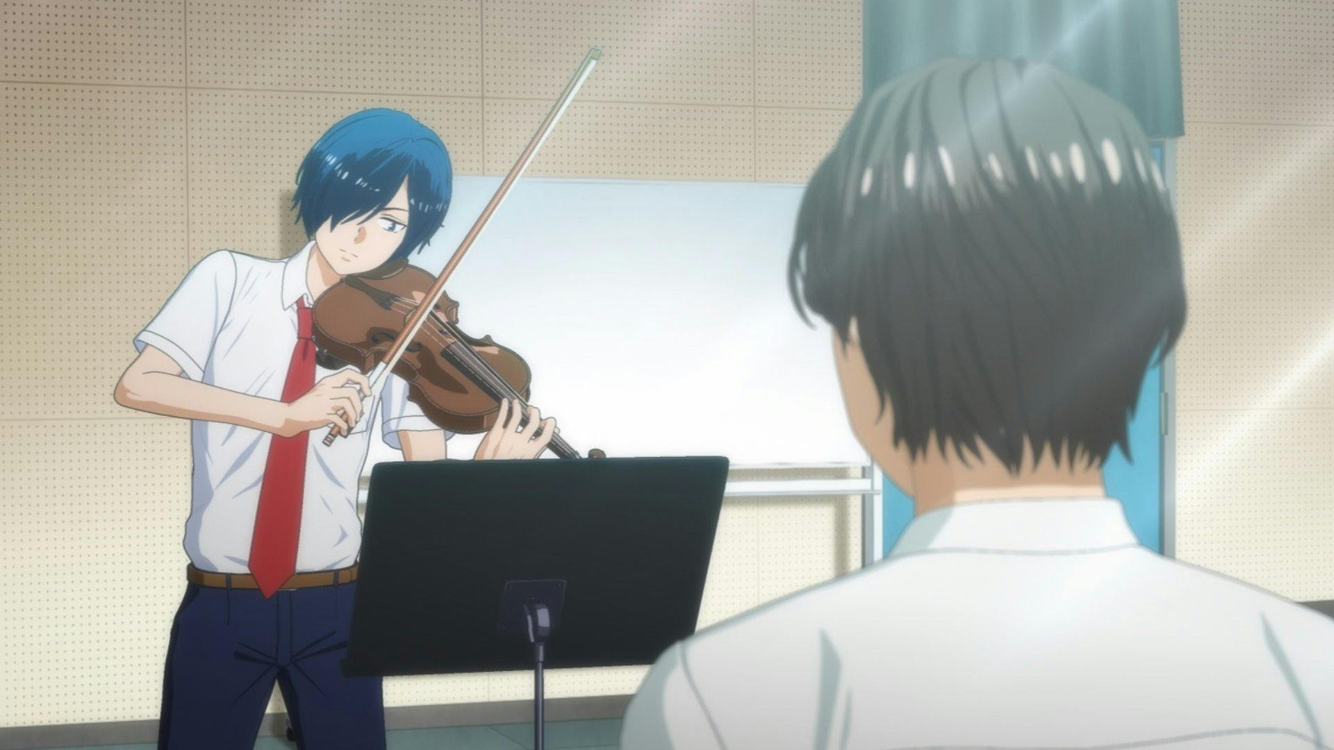 Ao no Orchestra - episódio 1x12