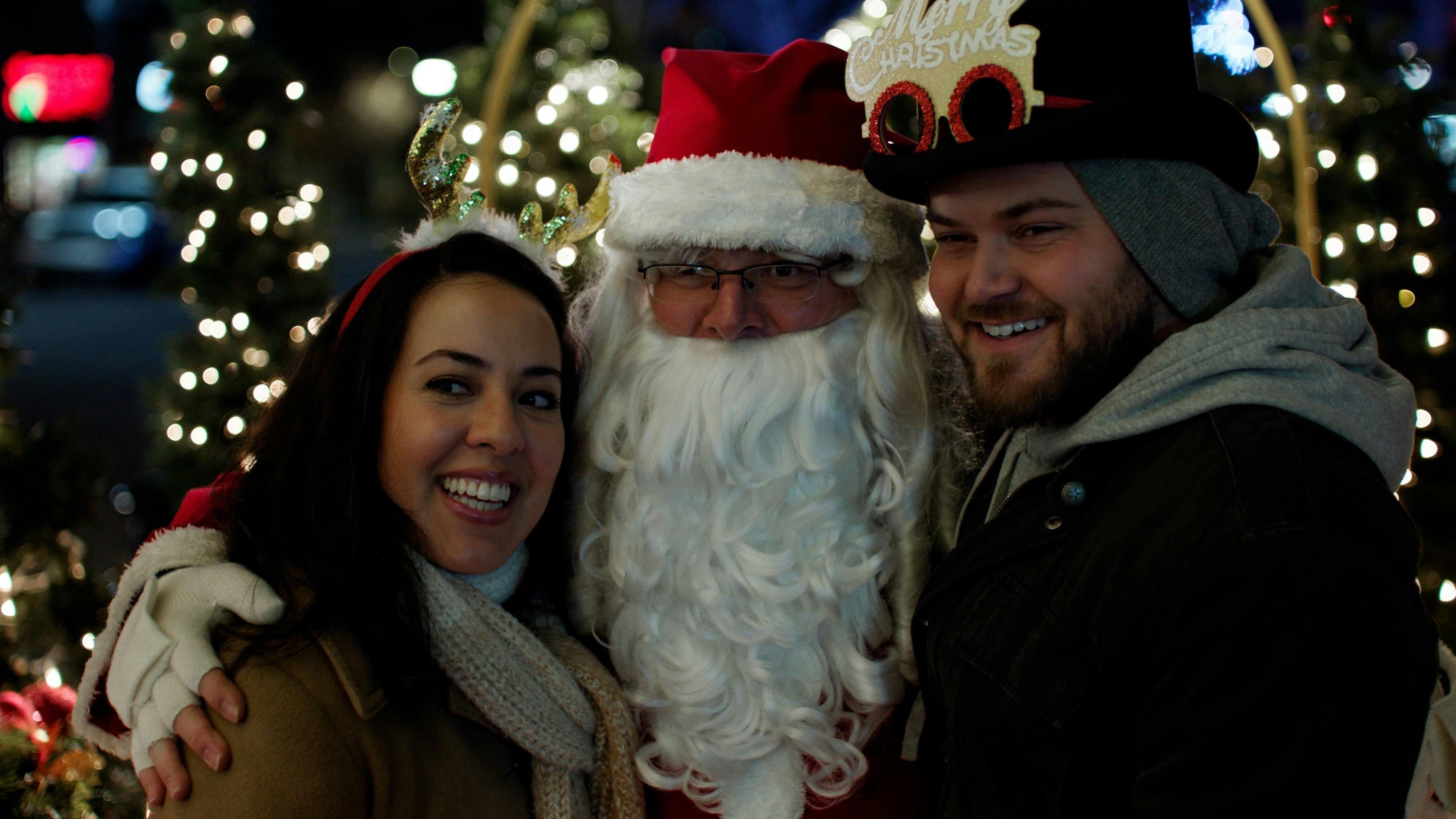 Um Natal Mágico backdrop