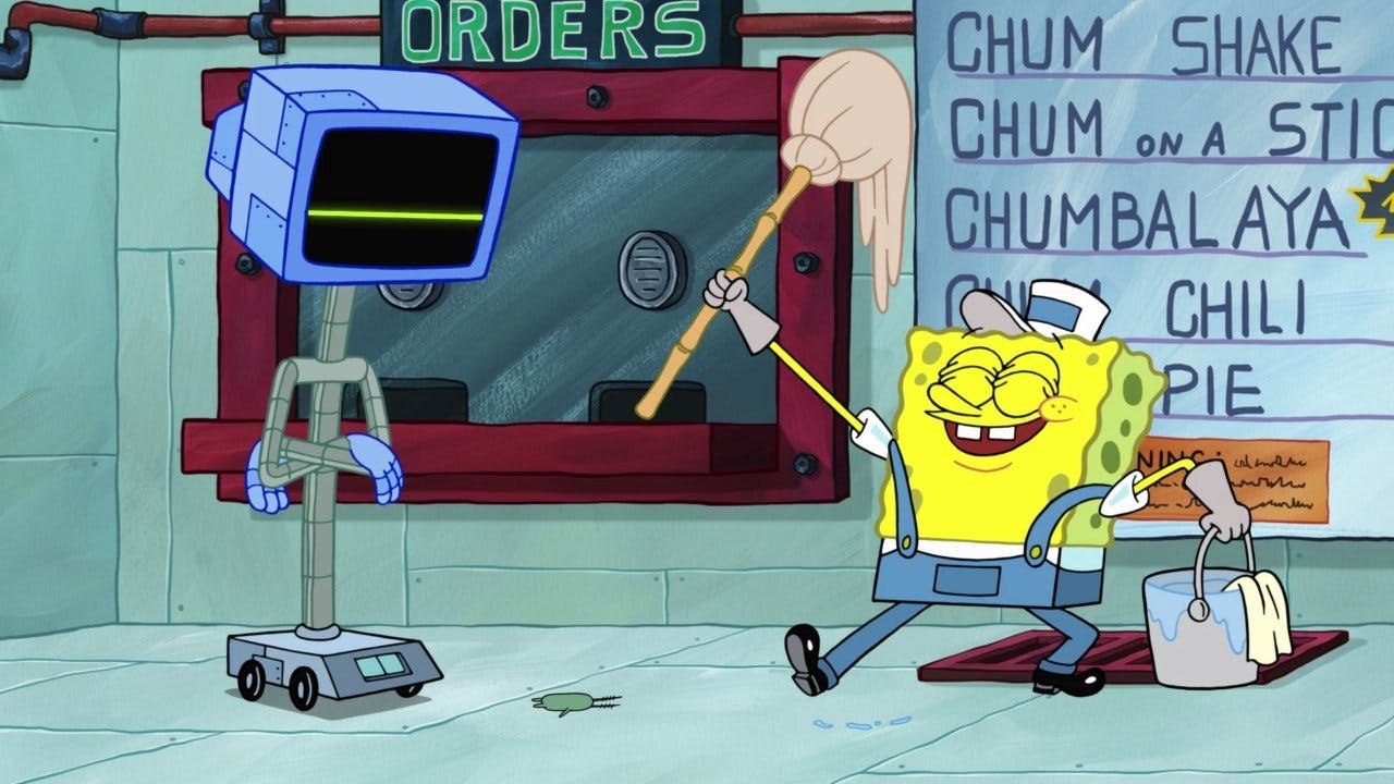 Bob Esponja Calça Quadrada: 15×17