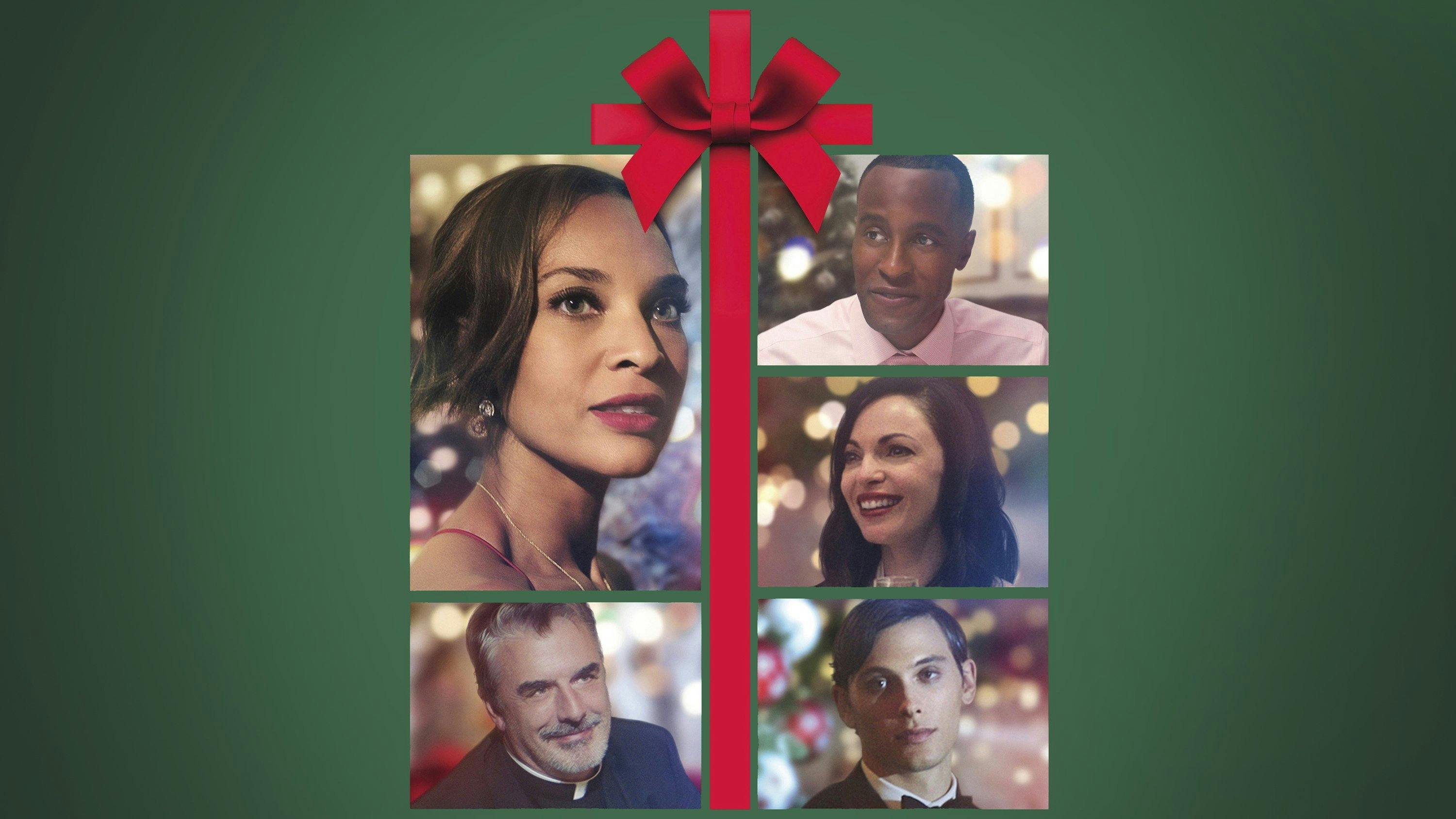 Um Casamento de Natal backdrop