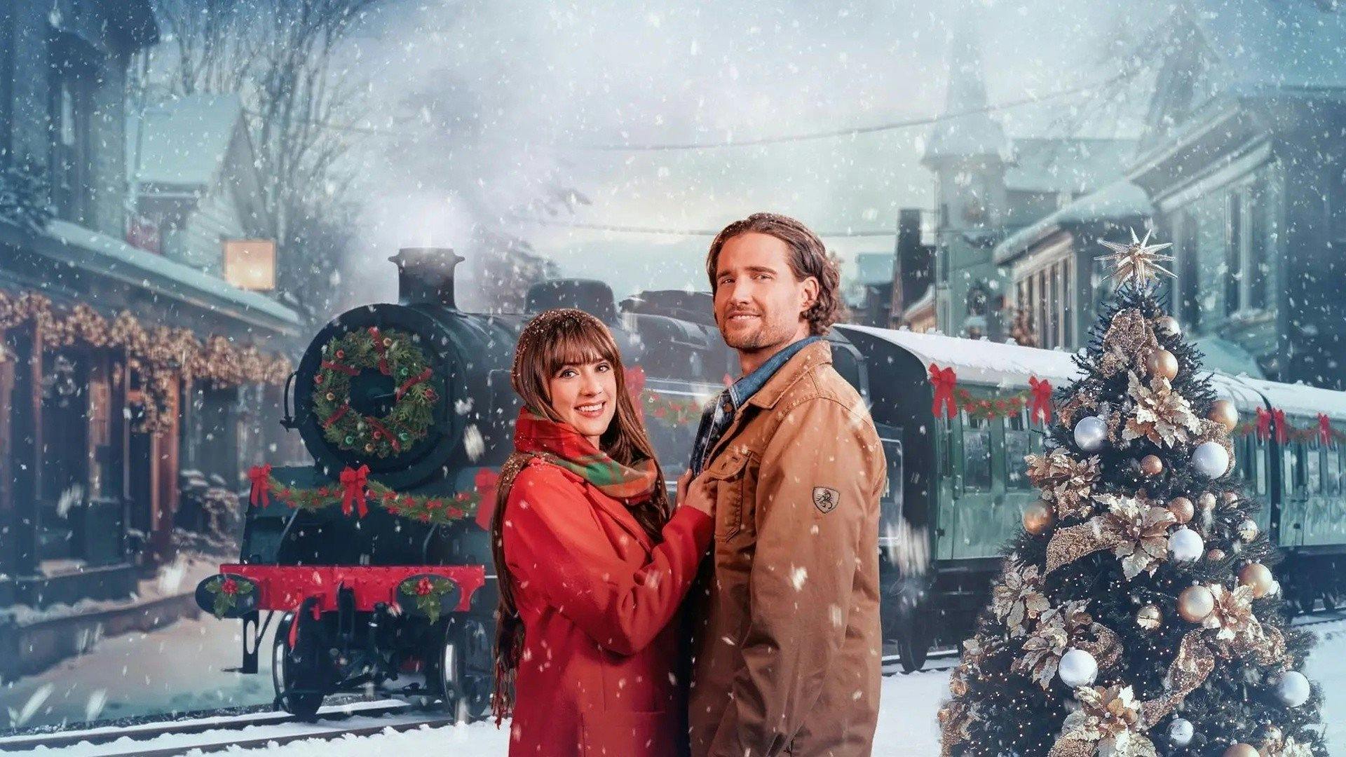 The Spirit of Christmas Station backdrop